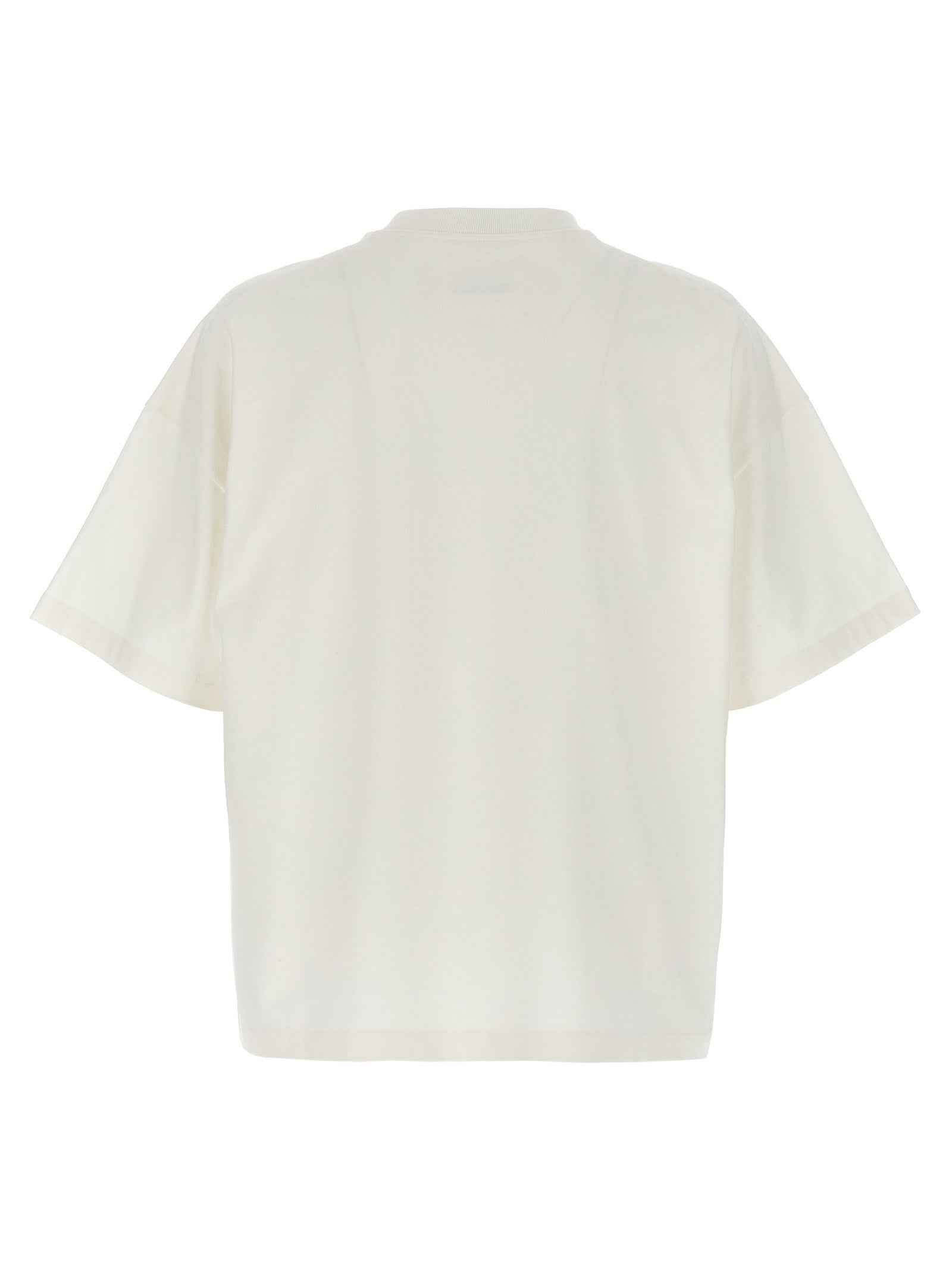 Jil Sander White Cotton T-Shirt