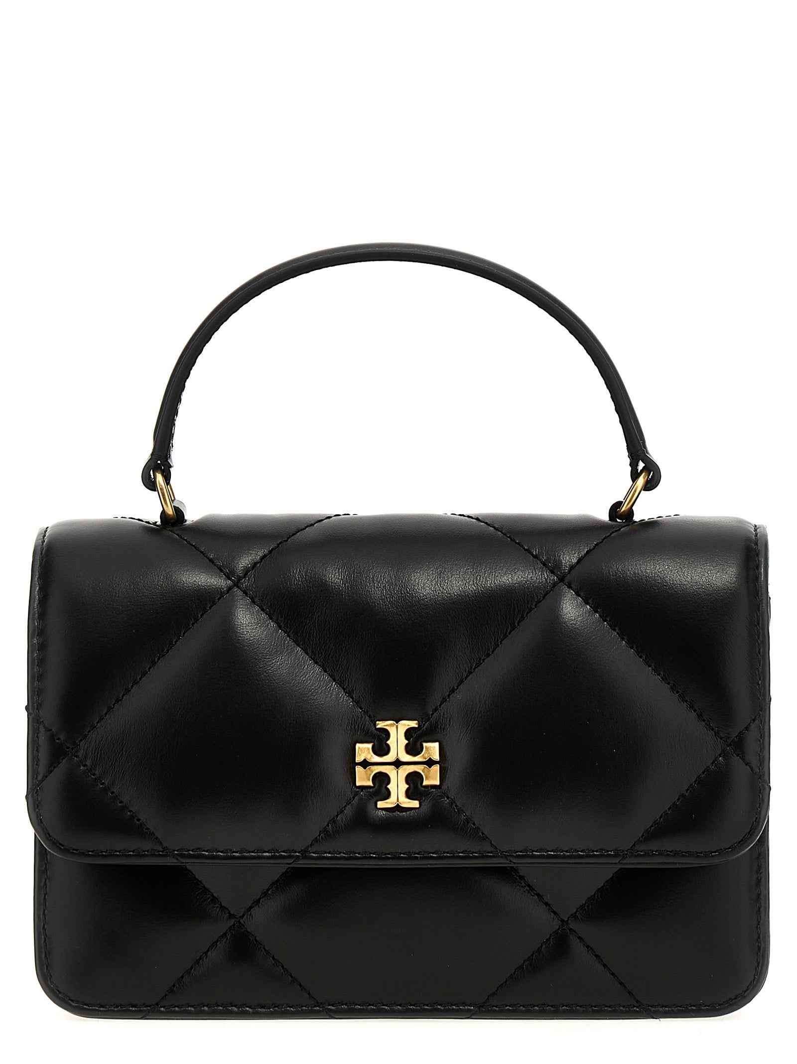 Tory Burch Black Cowhide Handbag