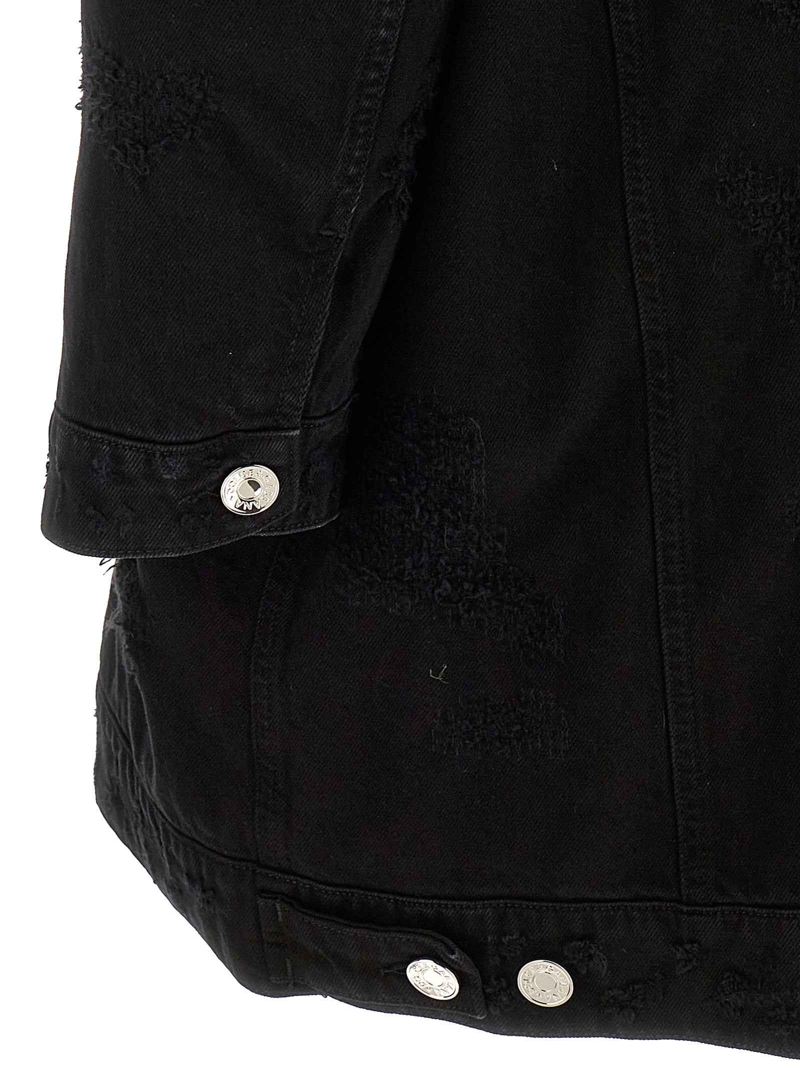 Dolce & Gabbana Black Cotton Denim Jacket