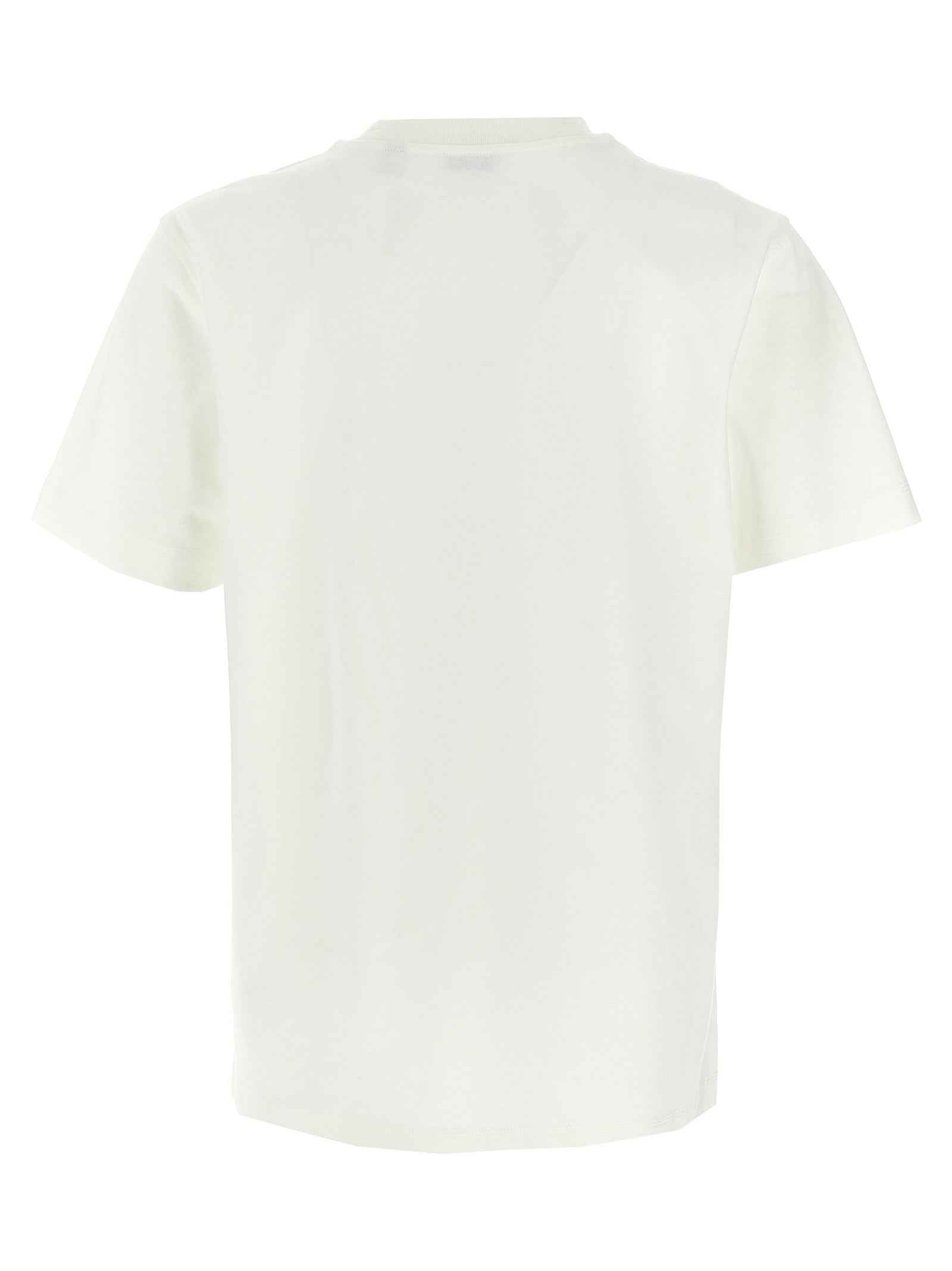 Burberry White Cotton T-Shirt
