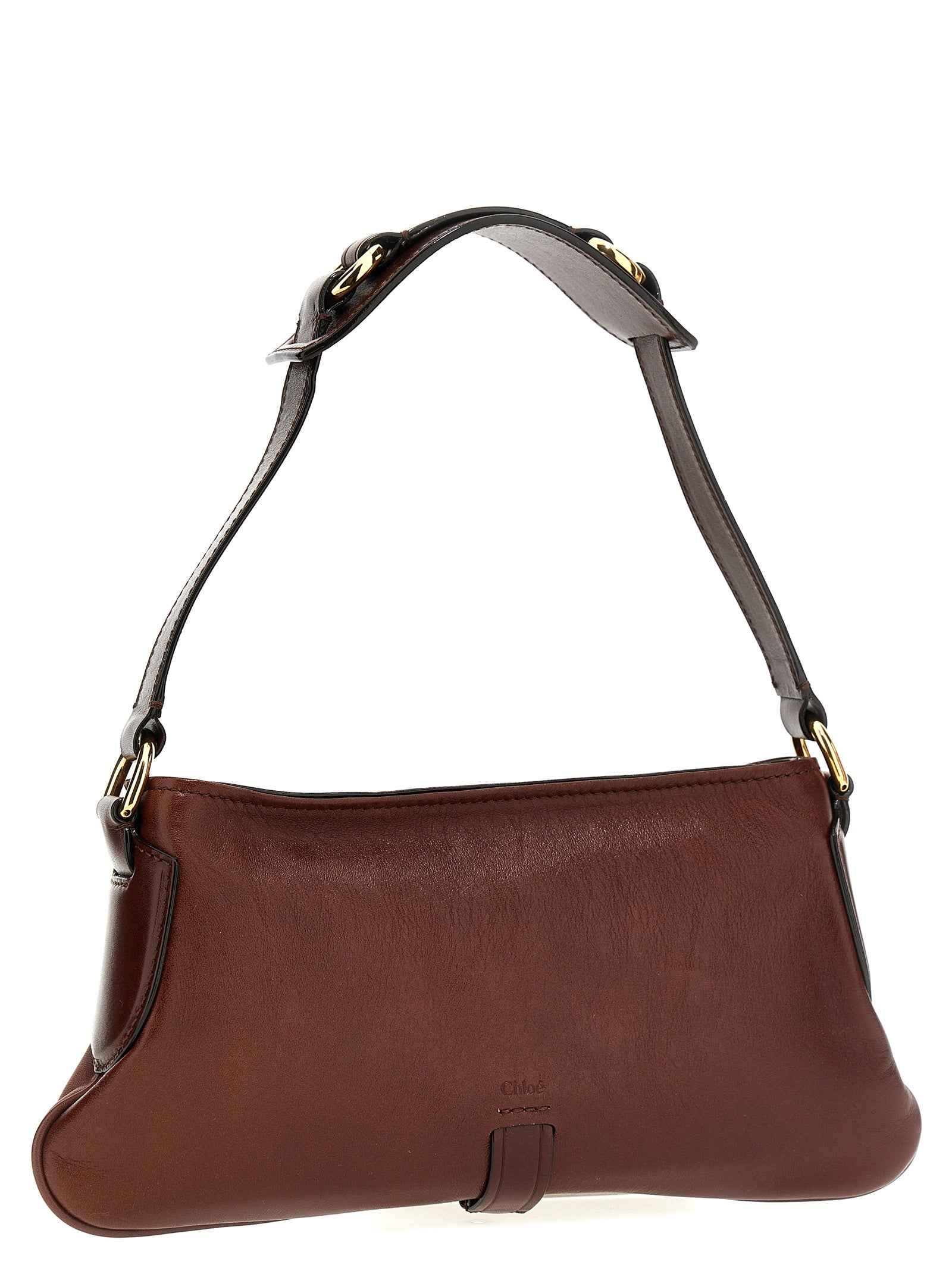 Chloé Brown Cotton Shoulder Bag