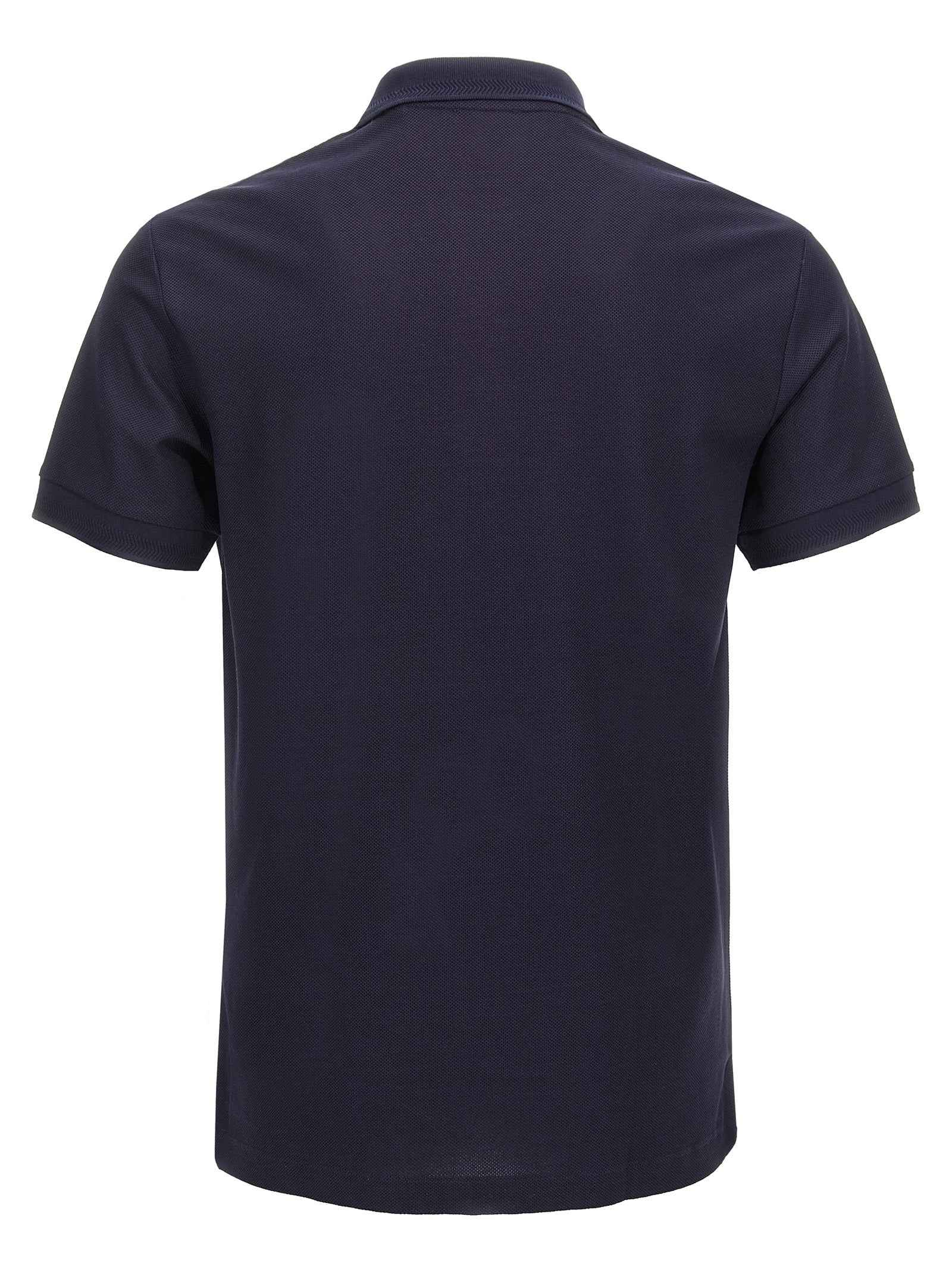 Burberry Blue Cotton Polo Shirt