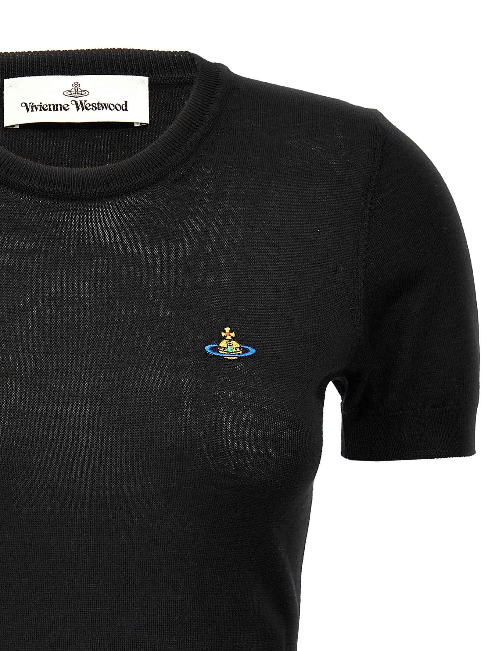 Vivienne Westwood Black Wool T-Shirt