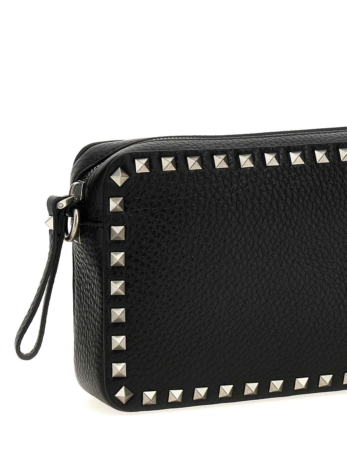 Valentino Garavani Black Calfskin Crossbody Bag
