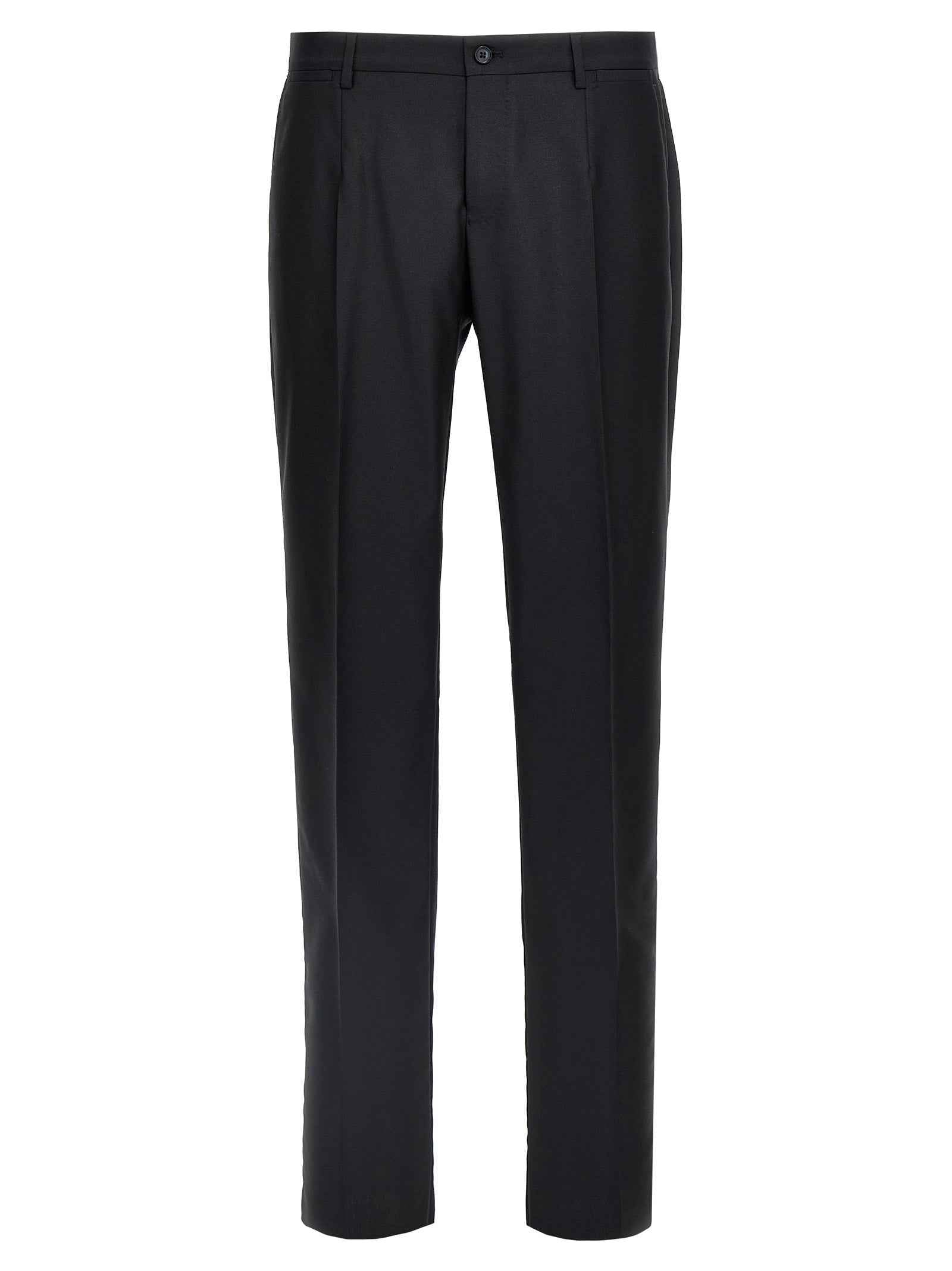 Dolce & Gabbana Blue Virgin Wool Two-Piece Suit