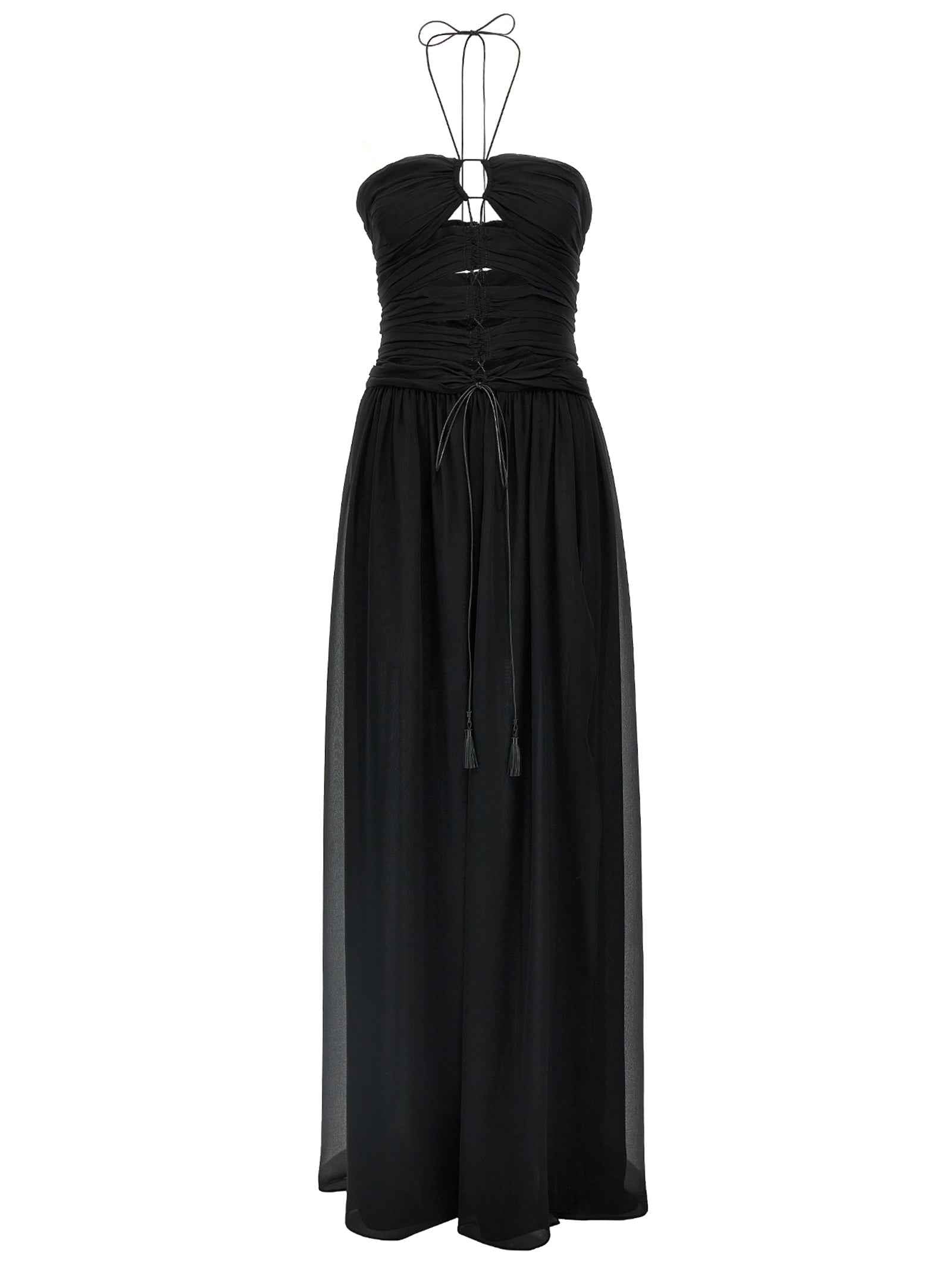 Tom Ford Black Silk Long Dress