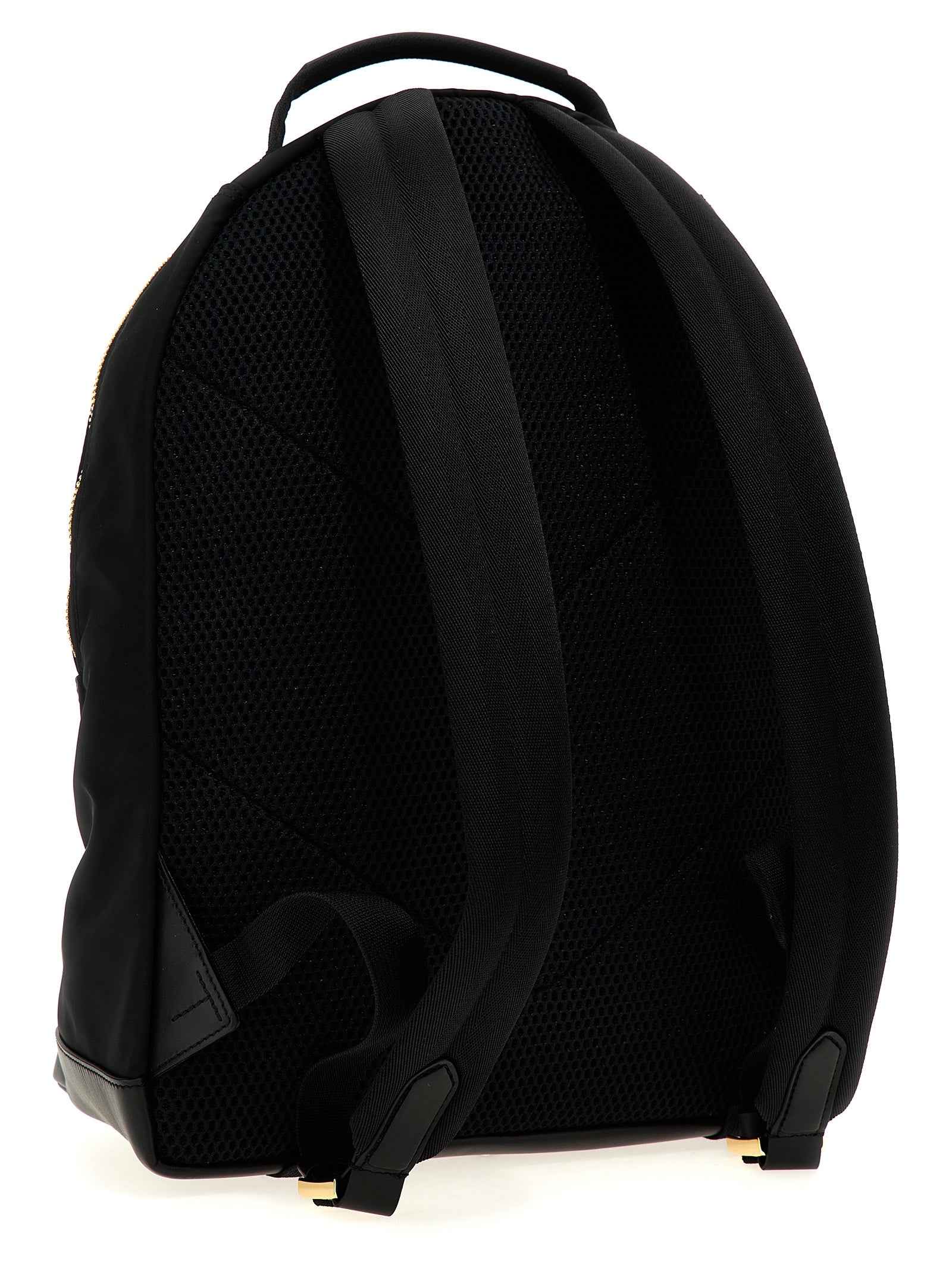Tom Ford Black Polyester Backpack