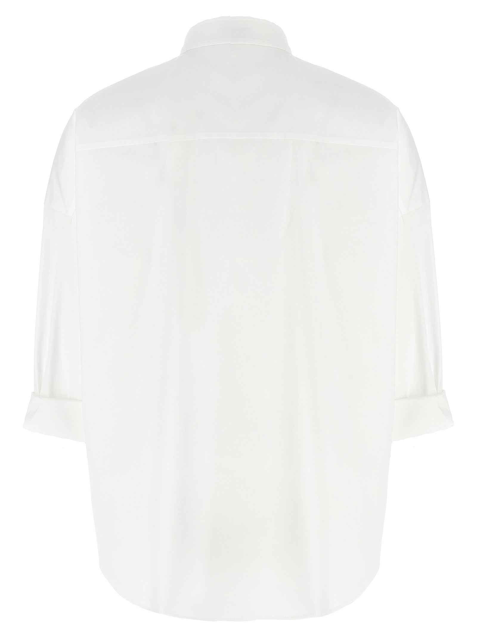 Brunello Cucinelli White Cotton Blouse