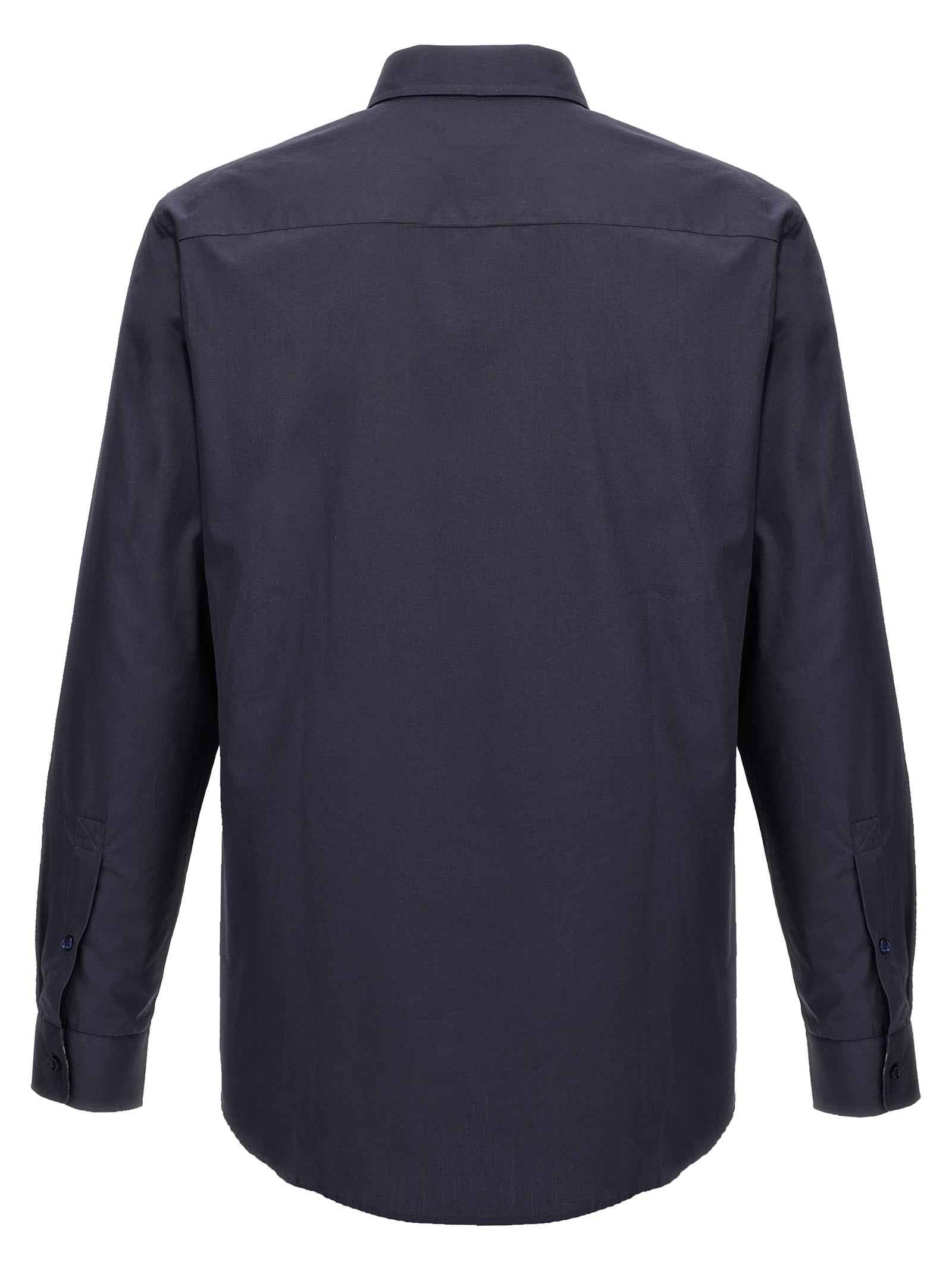 Burberry Blue Cotton Blouse