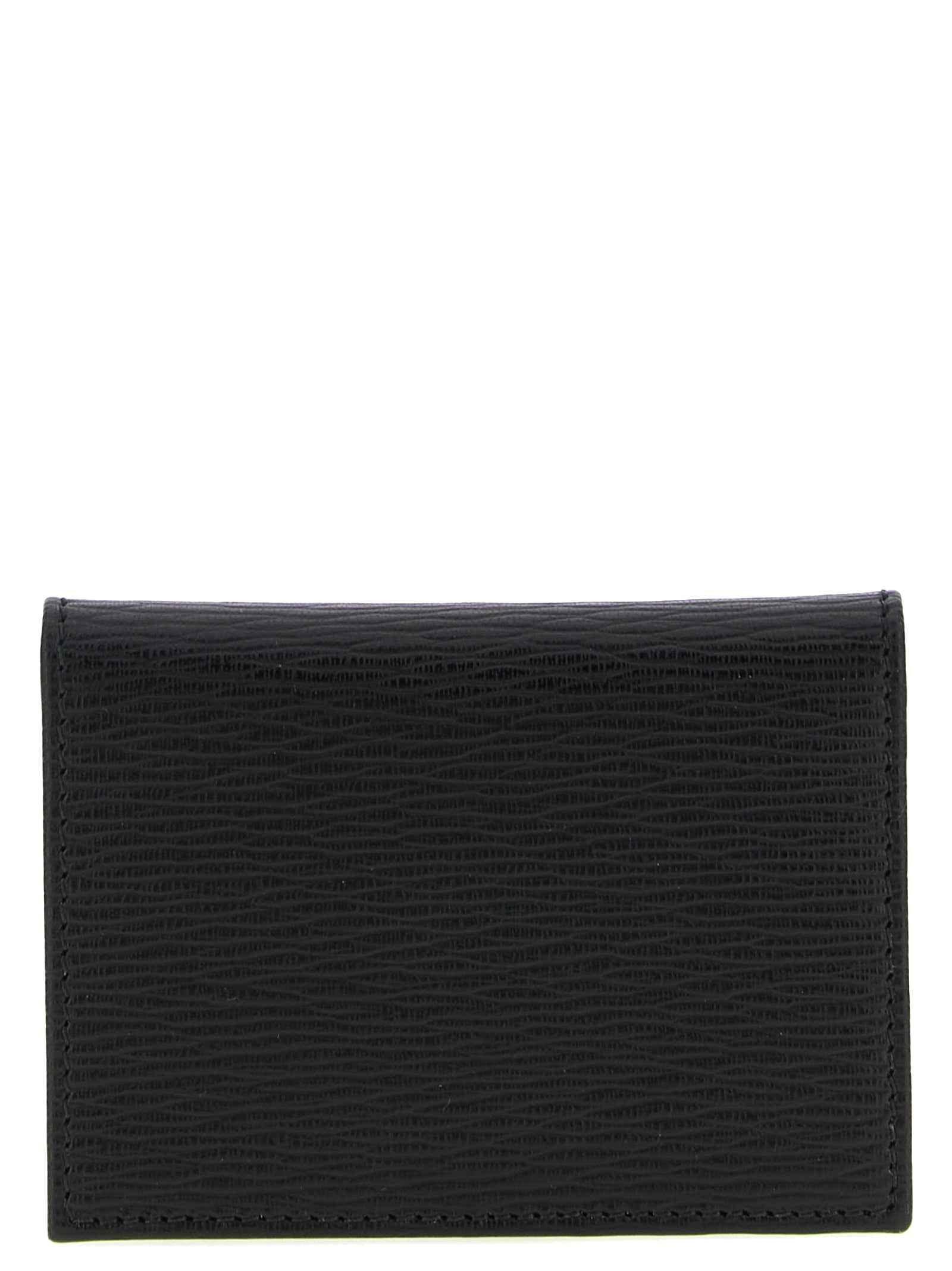 Ferragamo Black Calfskin Cardholder
