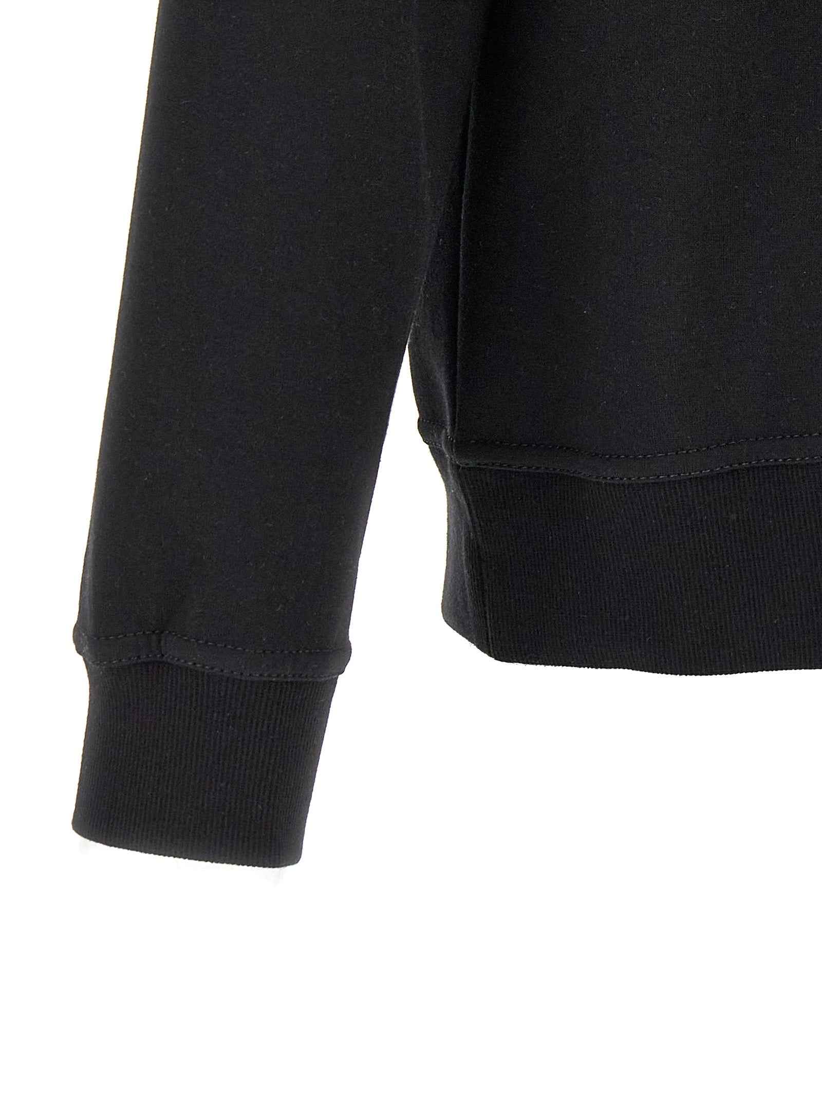 Brunello Cucinelli Black Cotton Sweatshirt
