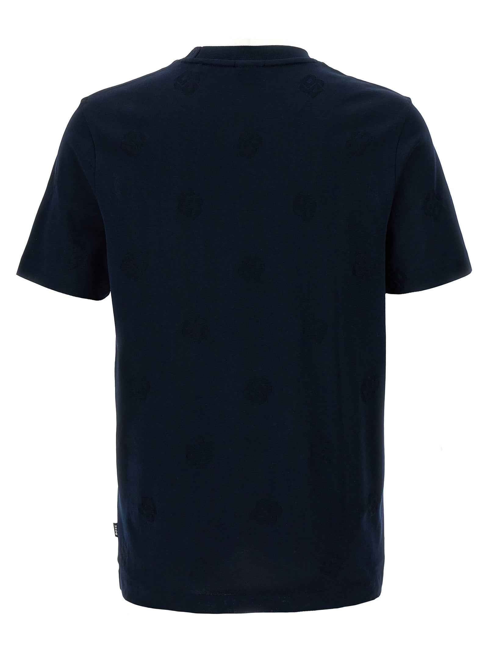 Hugo Boss Blue Cotton T-Shirt