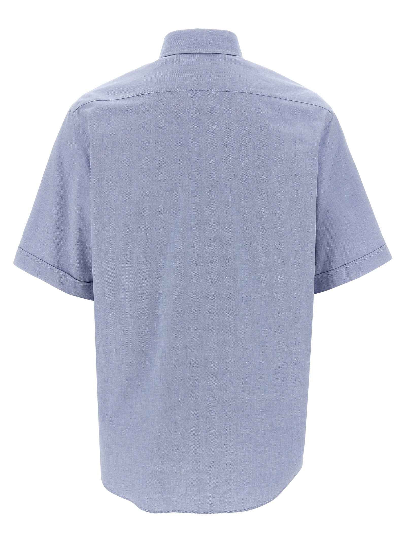 Fendi Blue Cotton Blouse