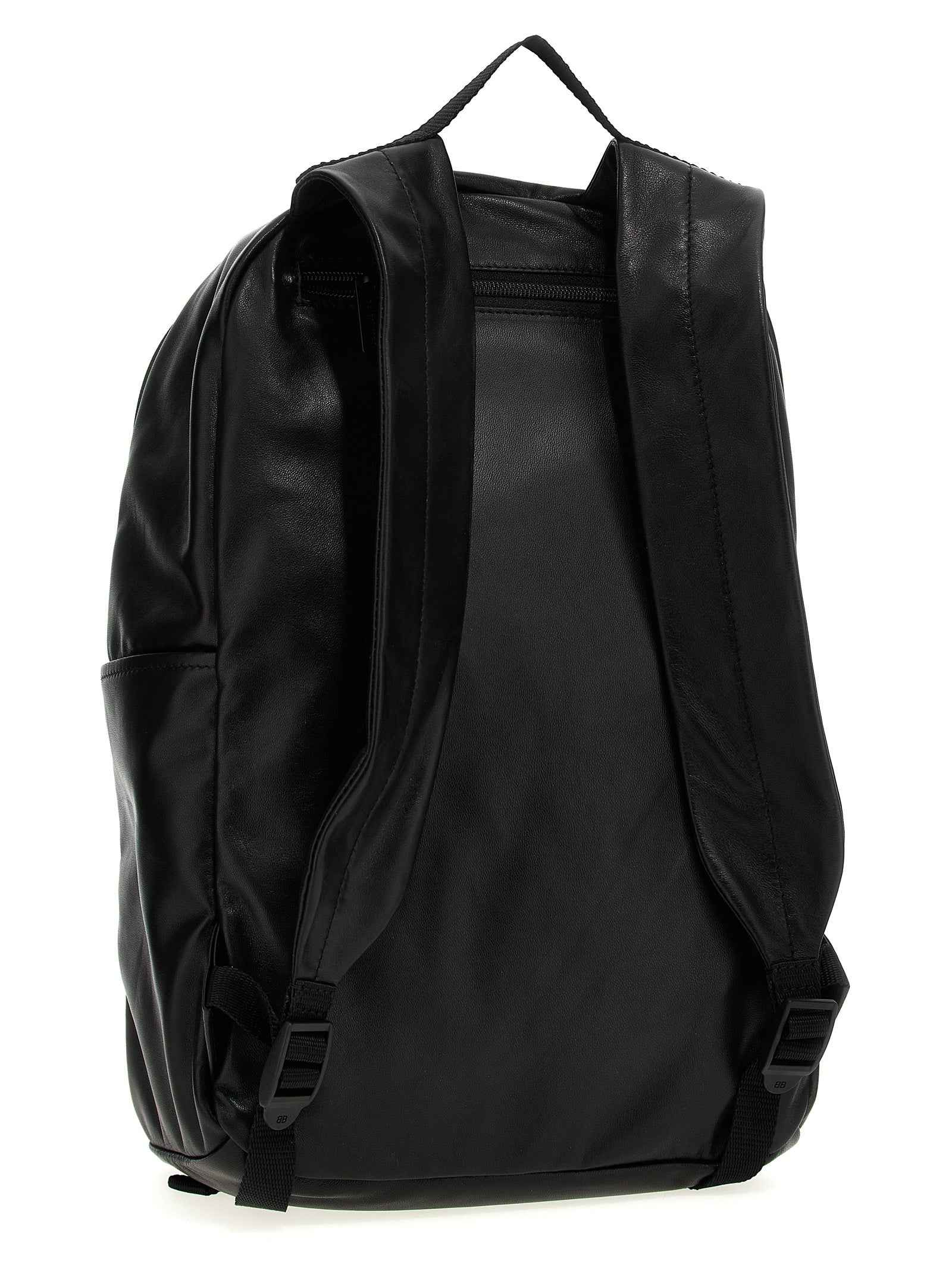 Balenciaga Bicolor Lamb Leather Backpack