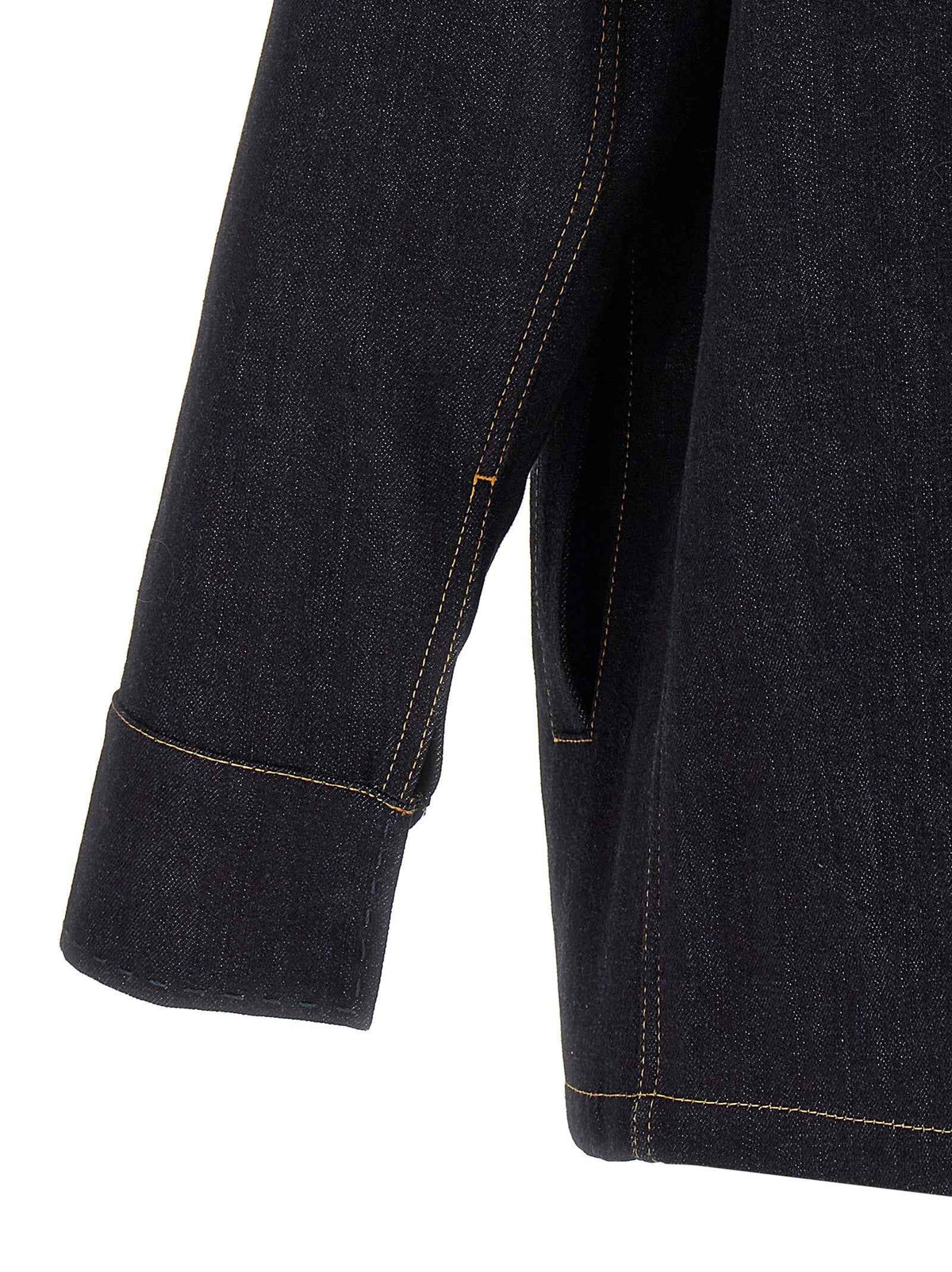 Fendi Blue Cotton Denim Jacket
