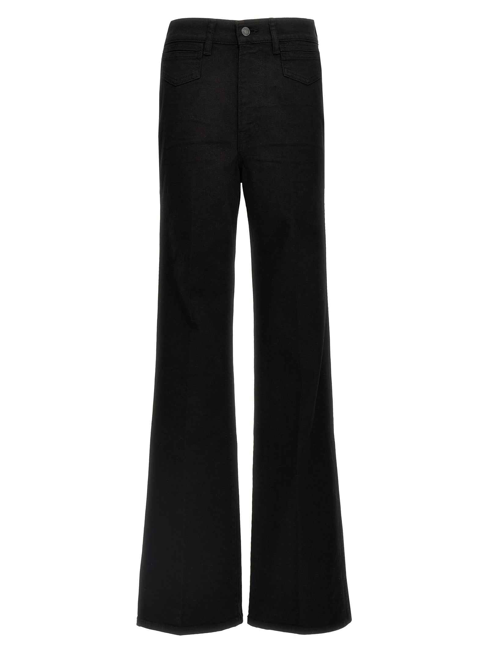Tom Ford Black Cotton Flared Jeans