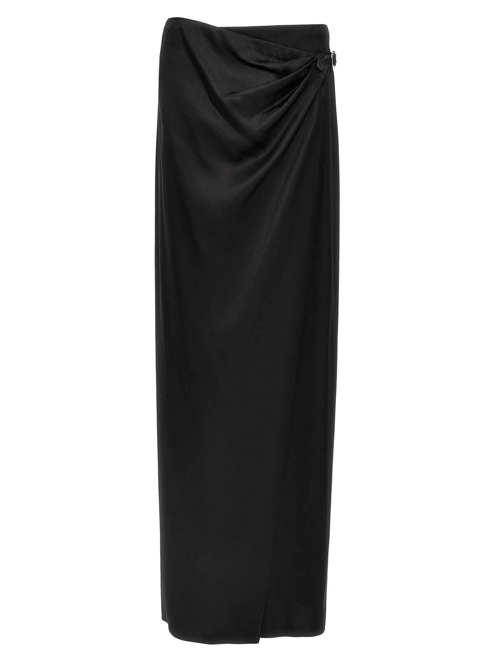 Tom Ford Black Silk Mini Skirt