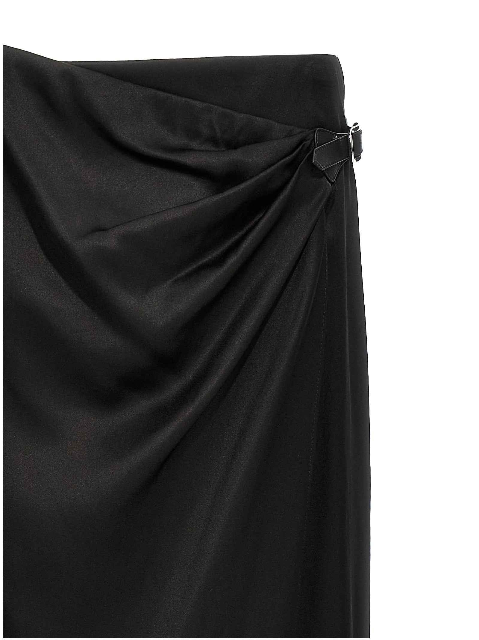 Tom Ford Black Silk Mini Skirt