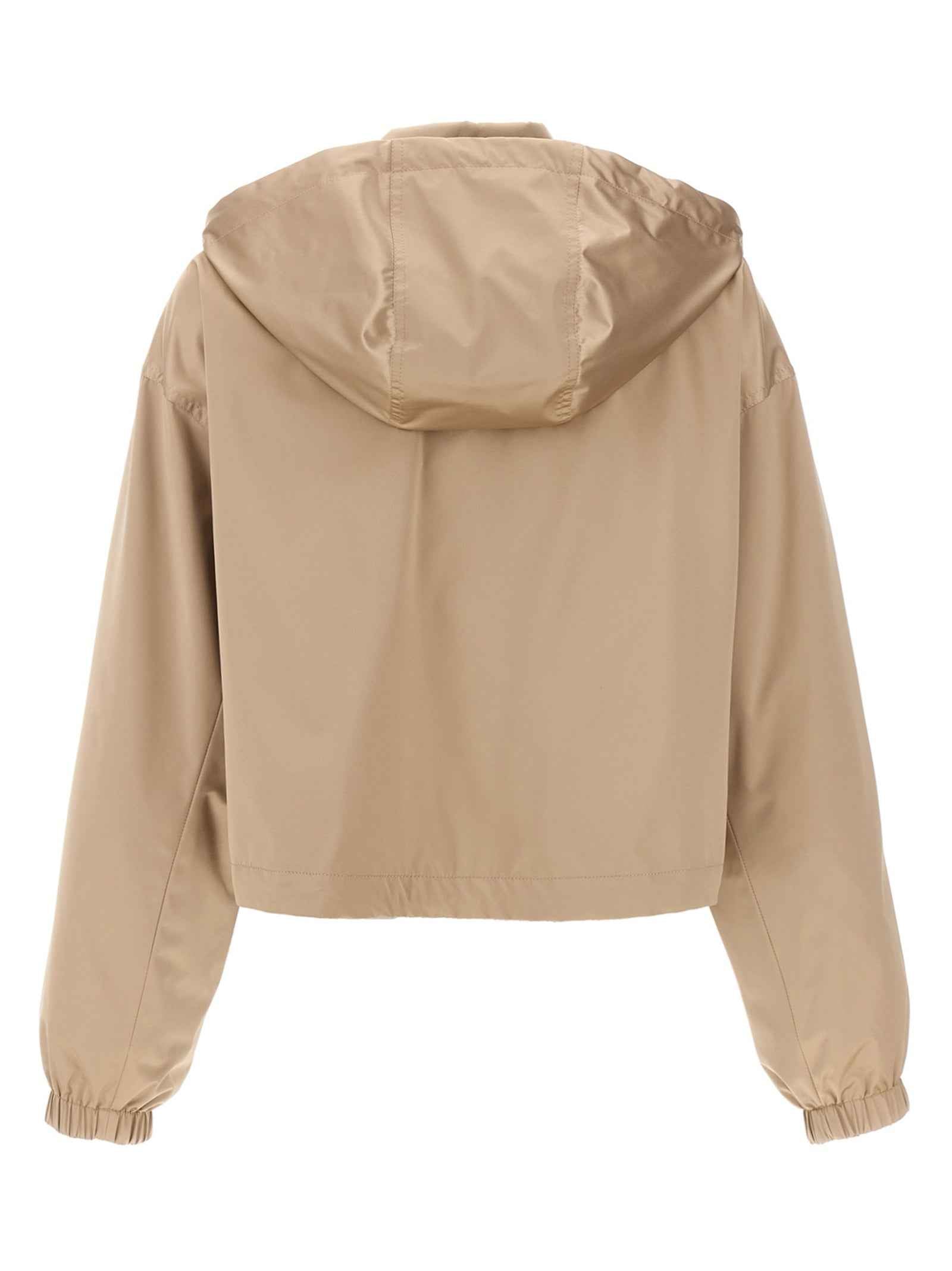 Fendi Brown Polyester Shell Jacket