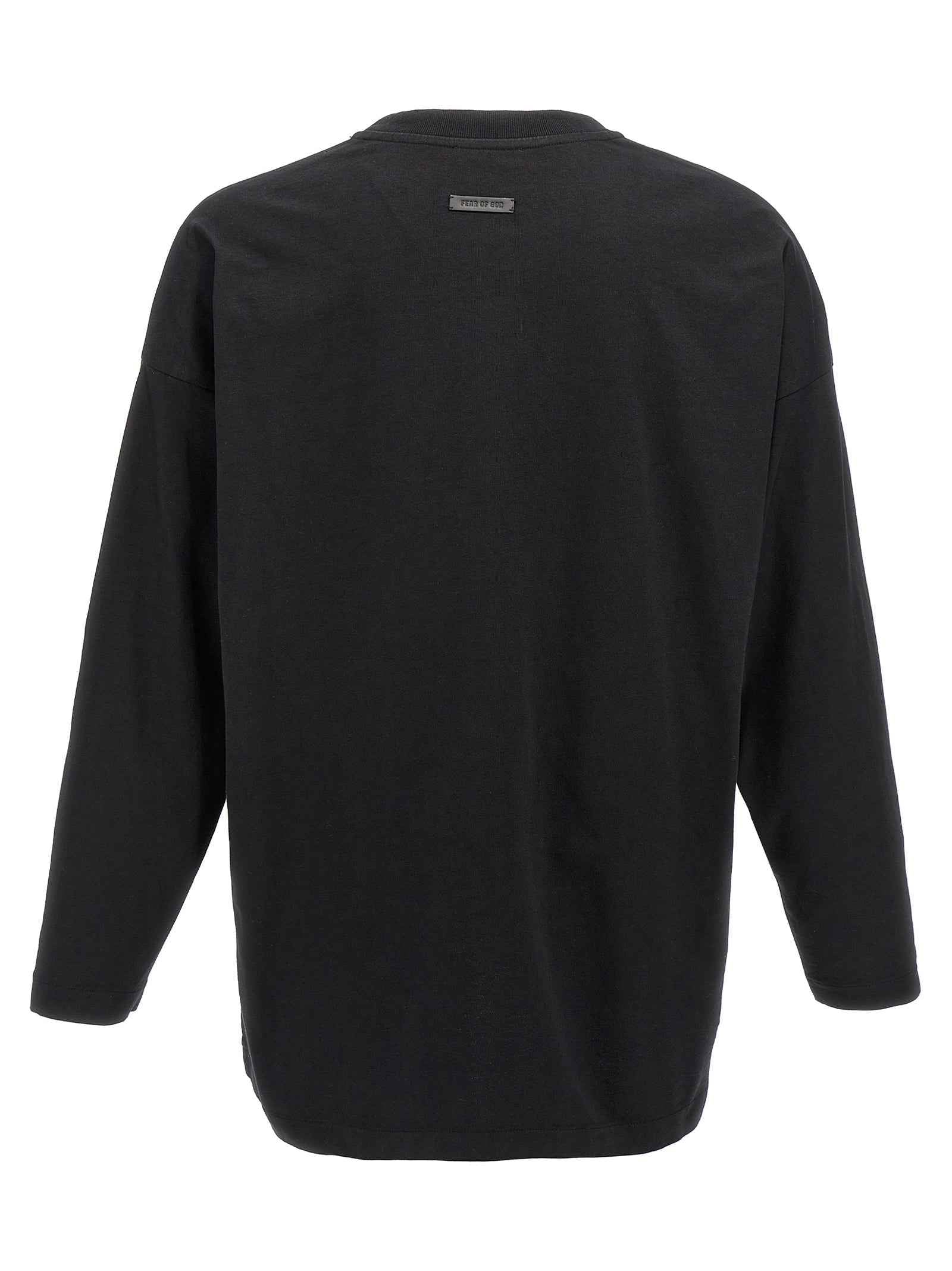 Fear Of God Black Cotton T-Shirt