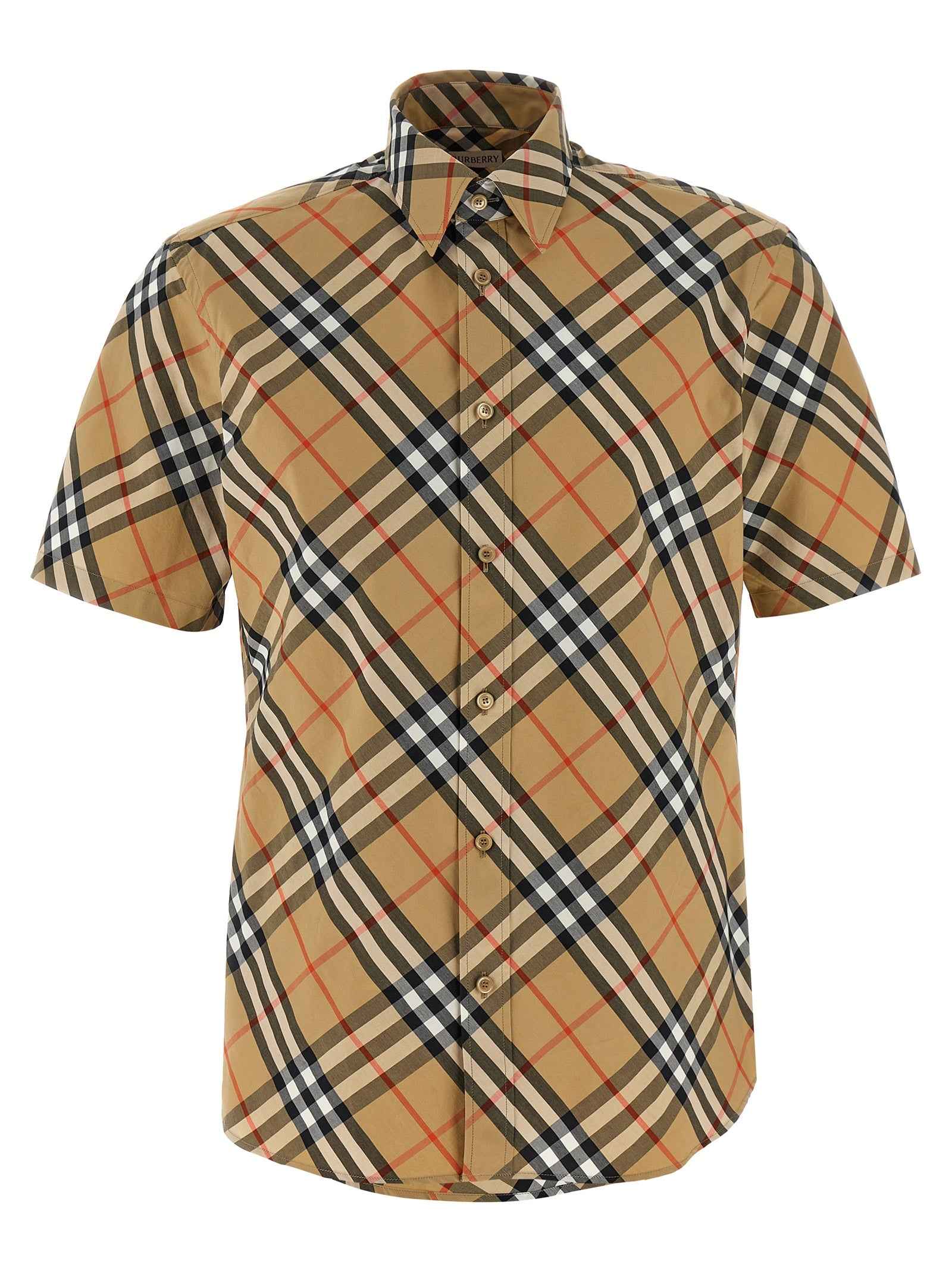 Burberry Beige Cotton Blouse