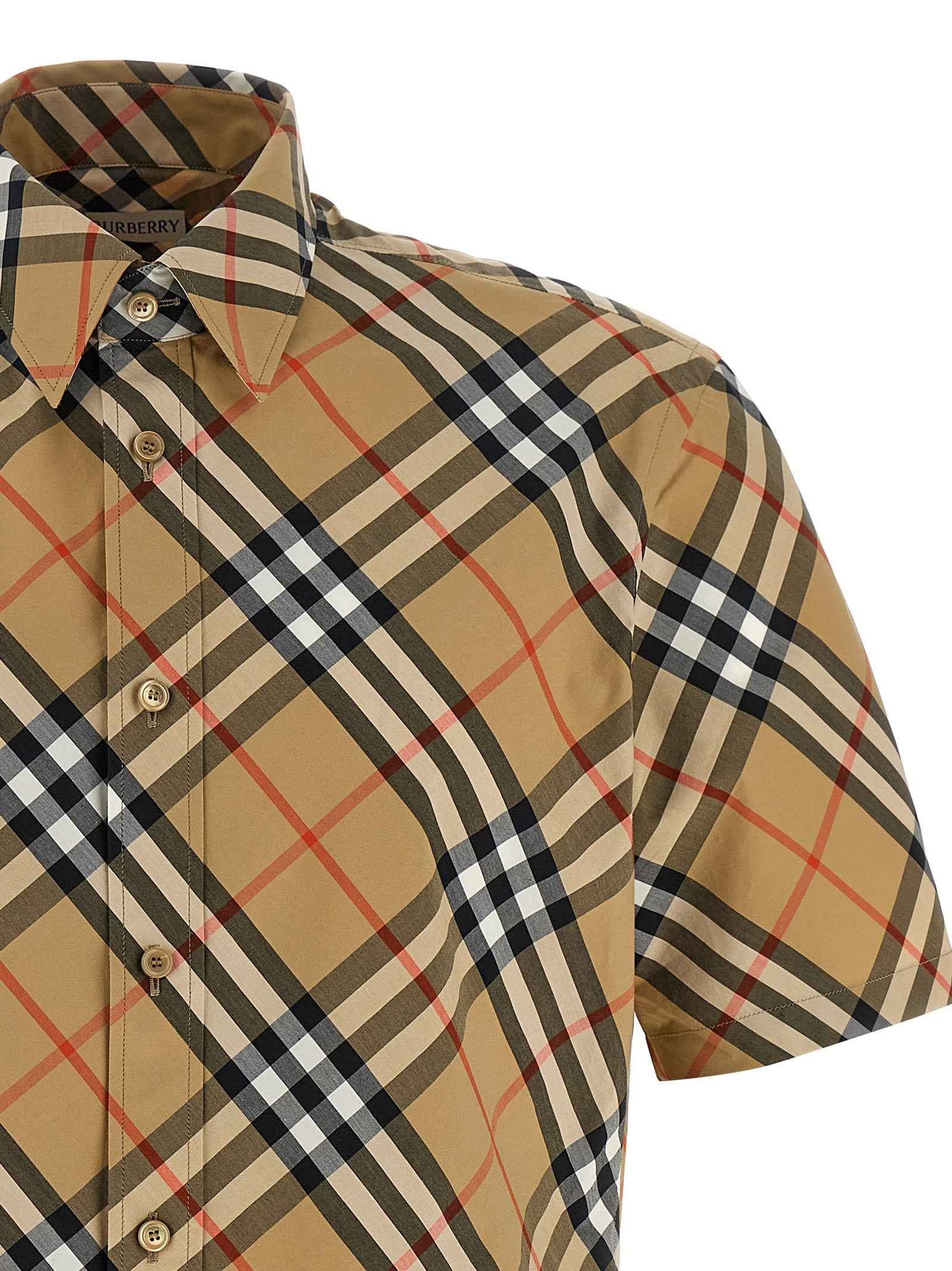 Burberry Beige Cotton Blouse