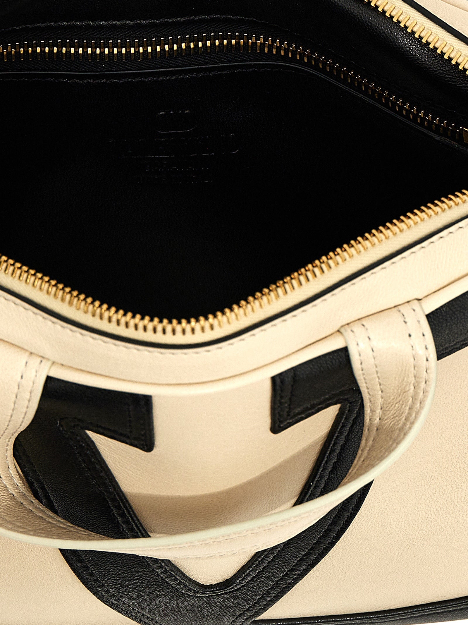 Valentino Garavani Bicolor Lamb Leather Handbag