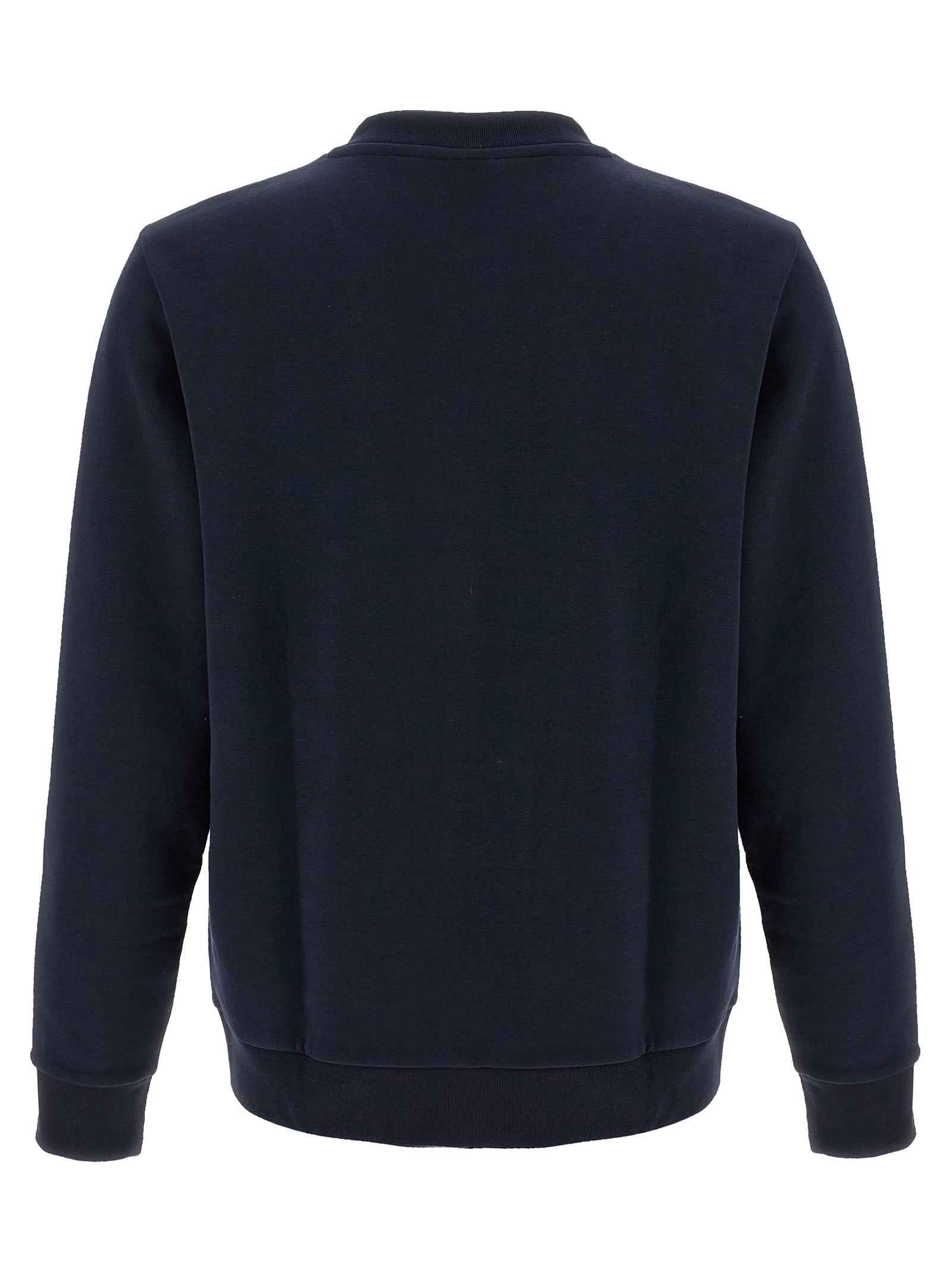 Hugo Boss Blue Cotton Sweatshirt