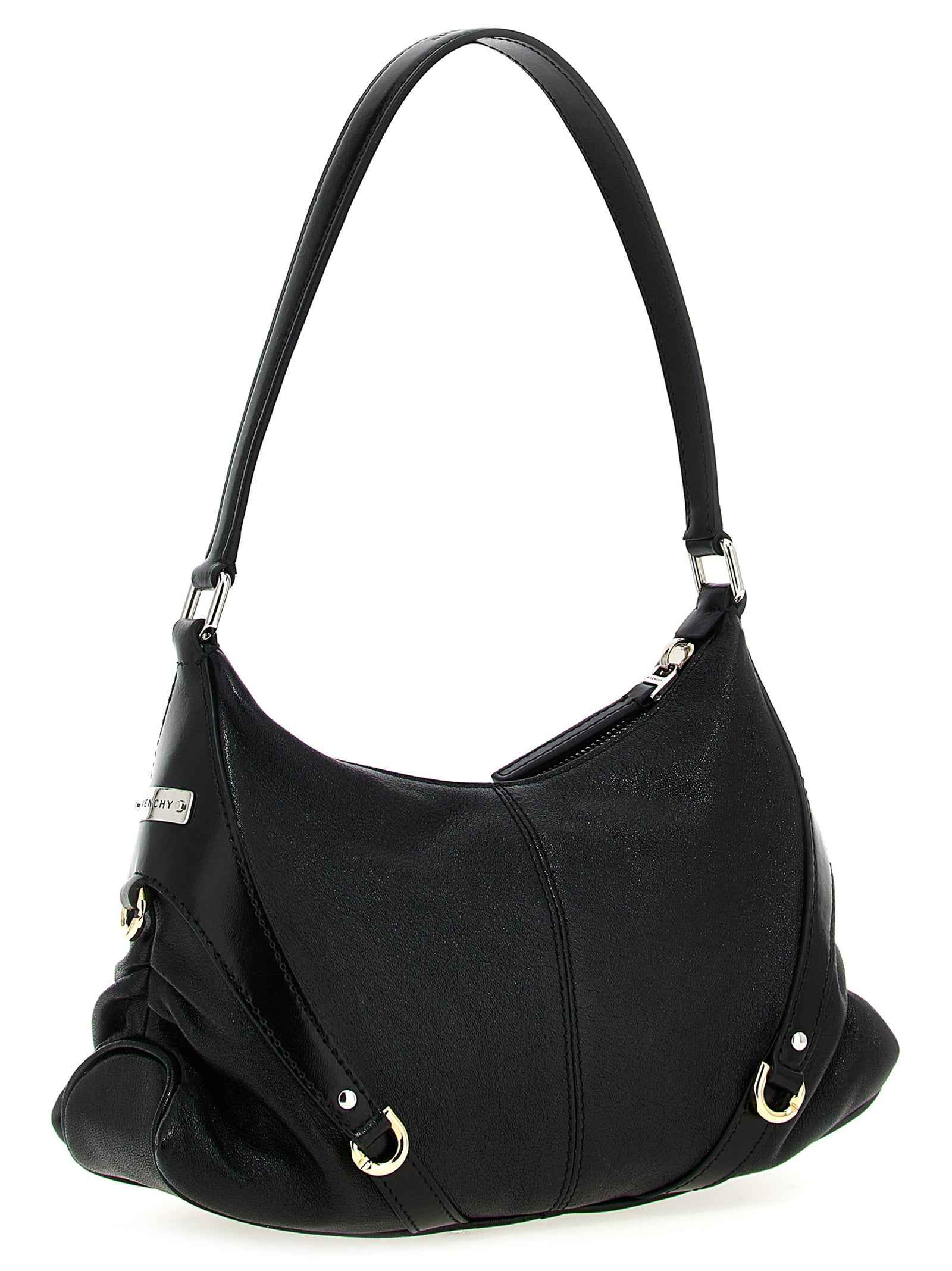 Givenchy Black Lamb Leather Shoulder Bag