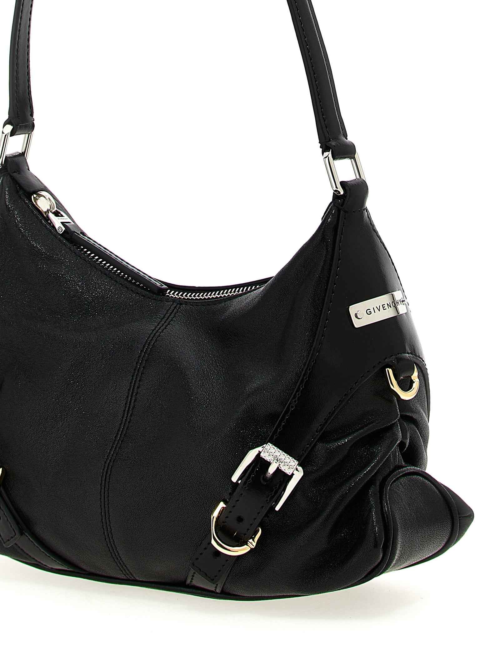 Givenchy Black Lamb Leather Shoulder Bag