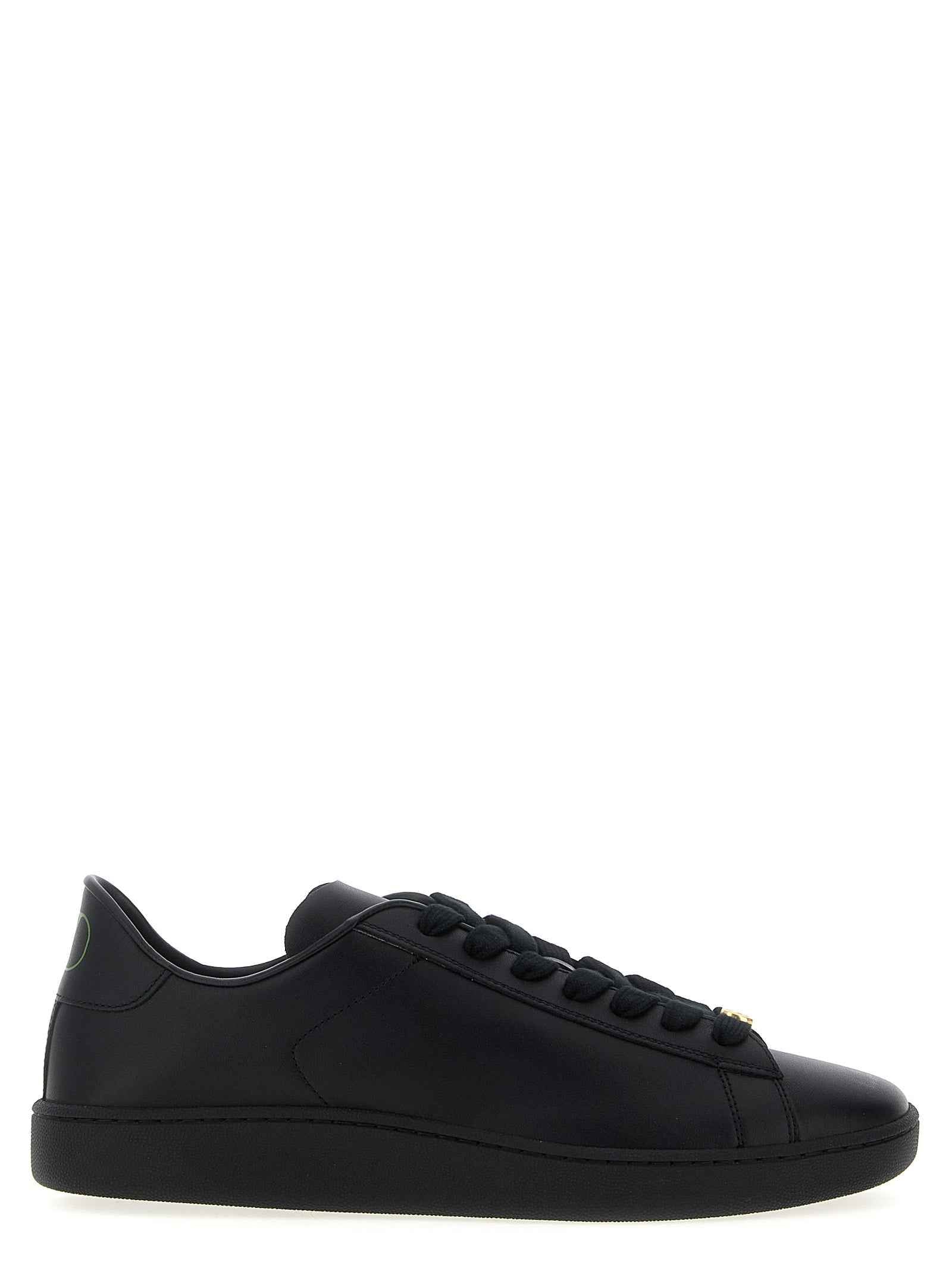 Valentino Garavani Black Calfskin Low Top Sneakers