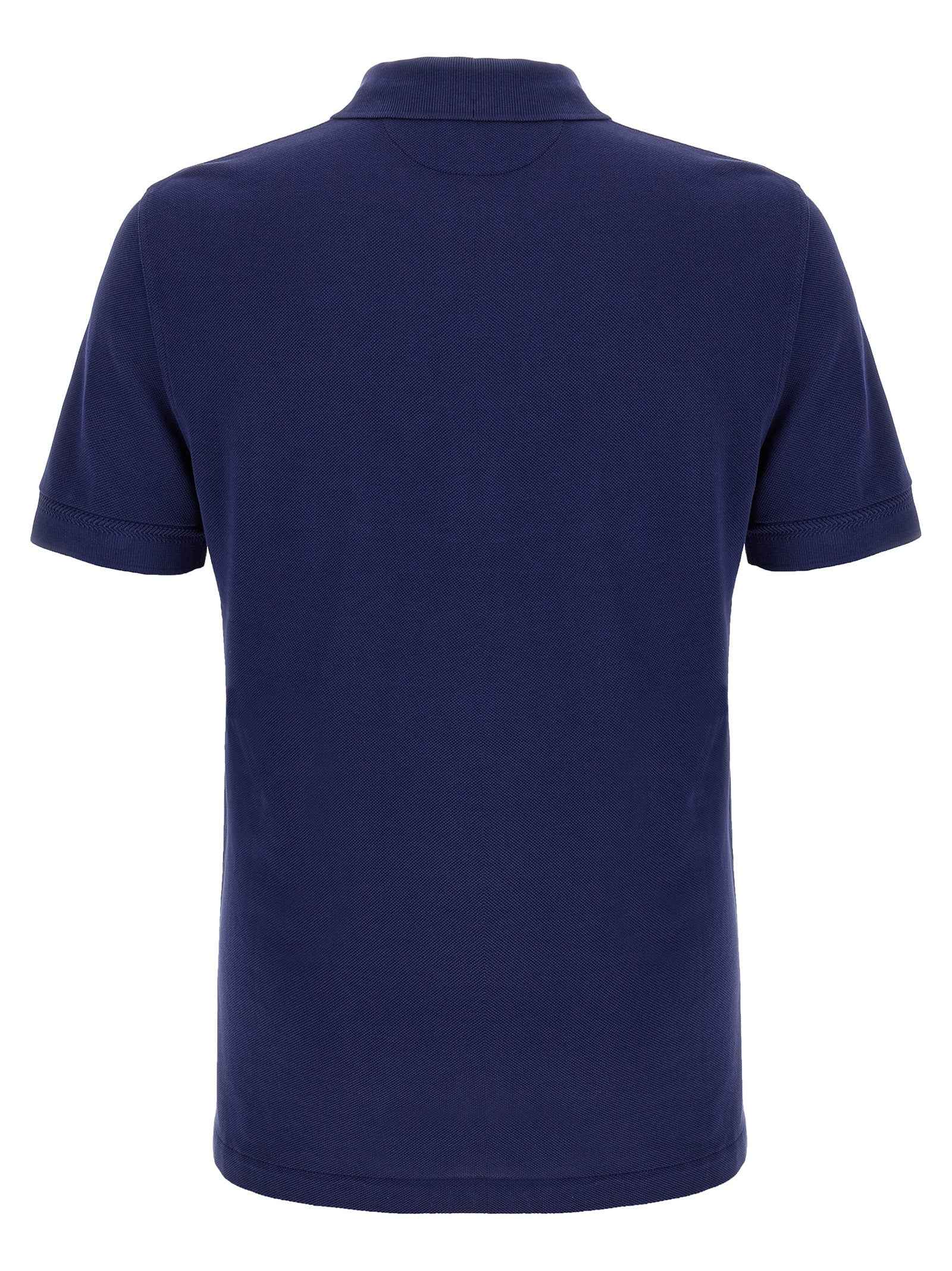 Tom Ford Blue Lyocell Polo Shirt