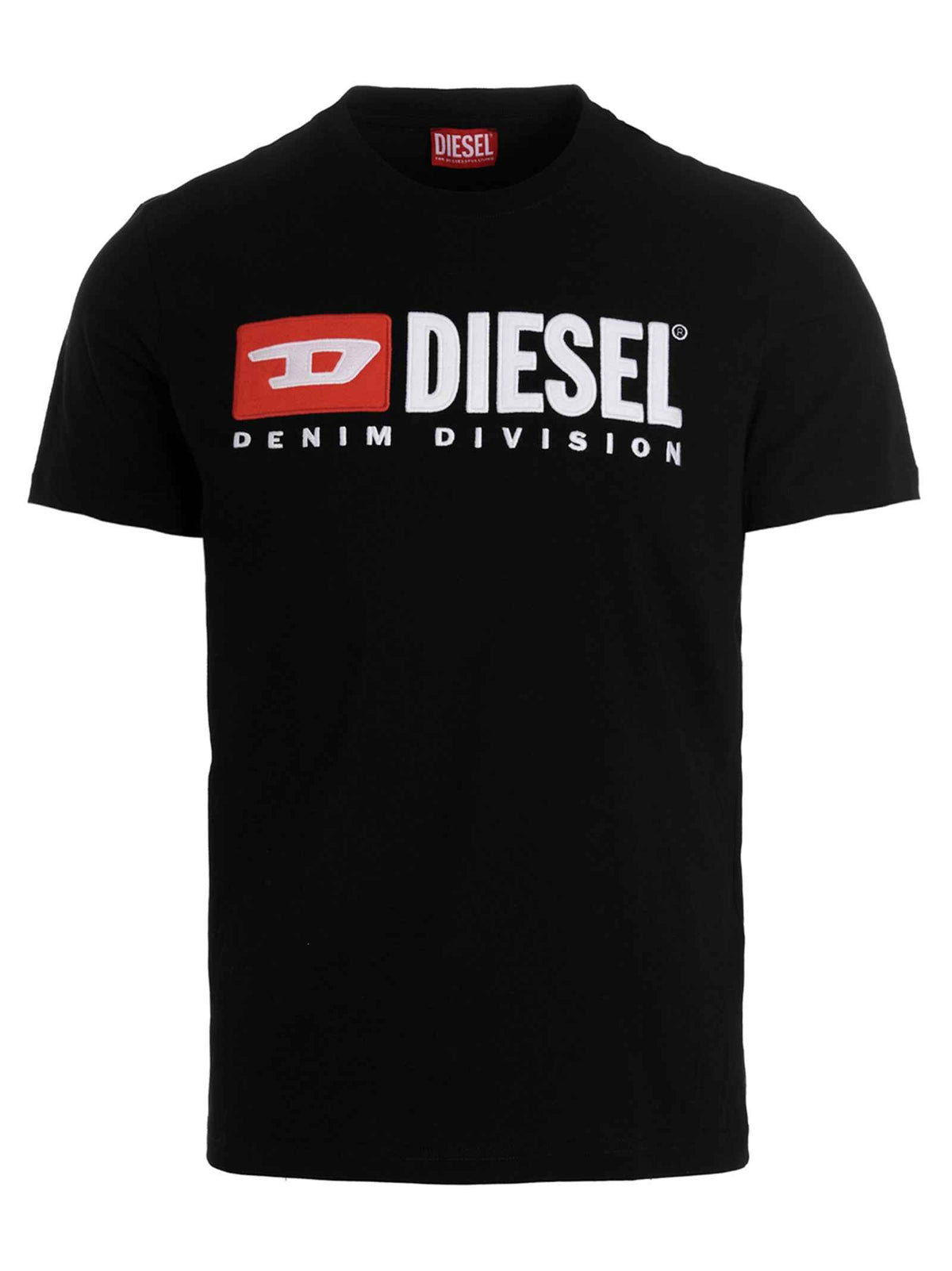 Diesel Black Cotton T-Shirt