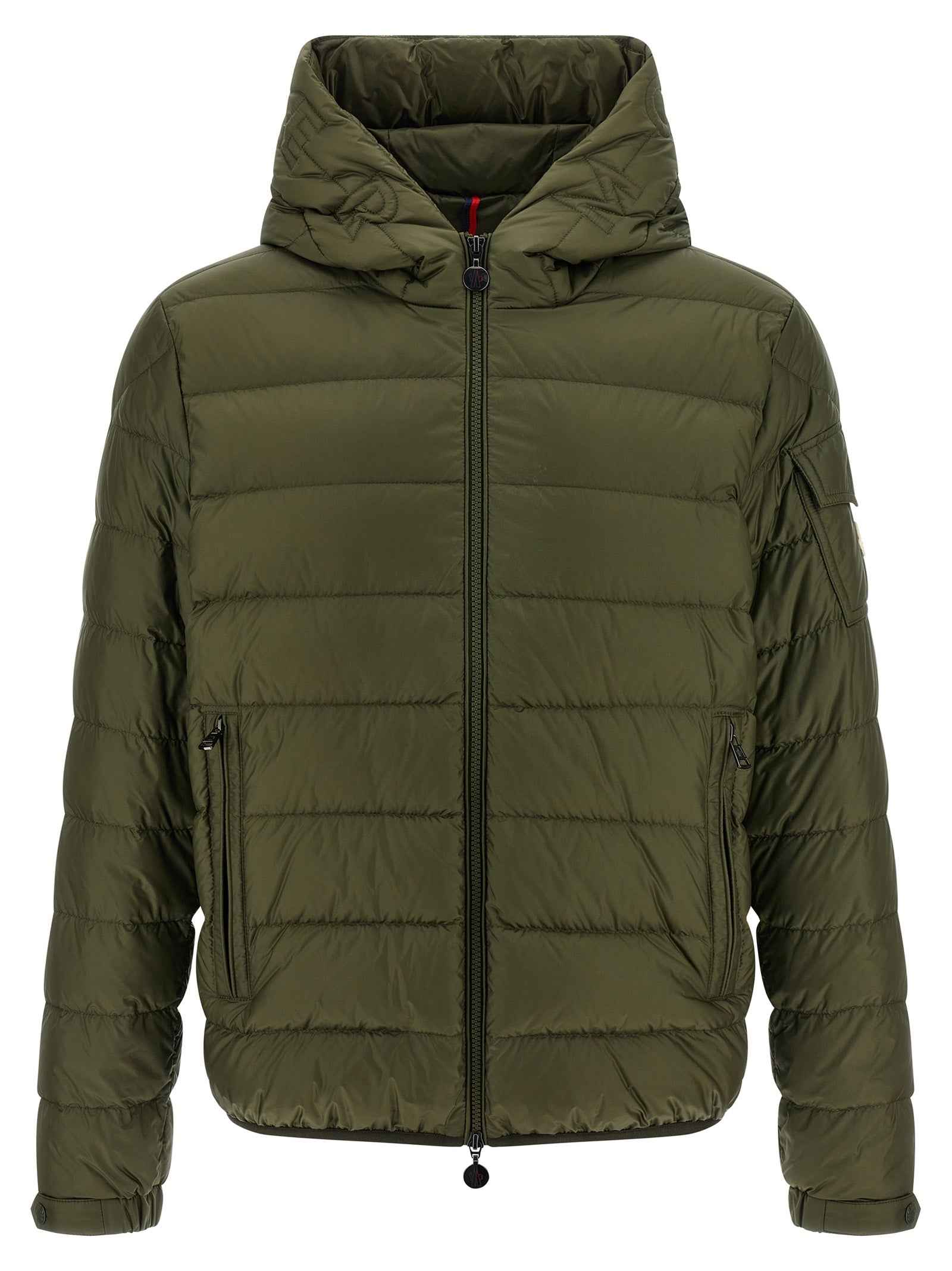 Moncler Bicolor Polyamide Full-Length Jacket