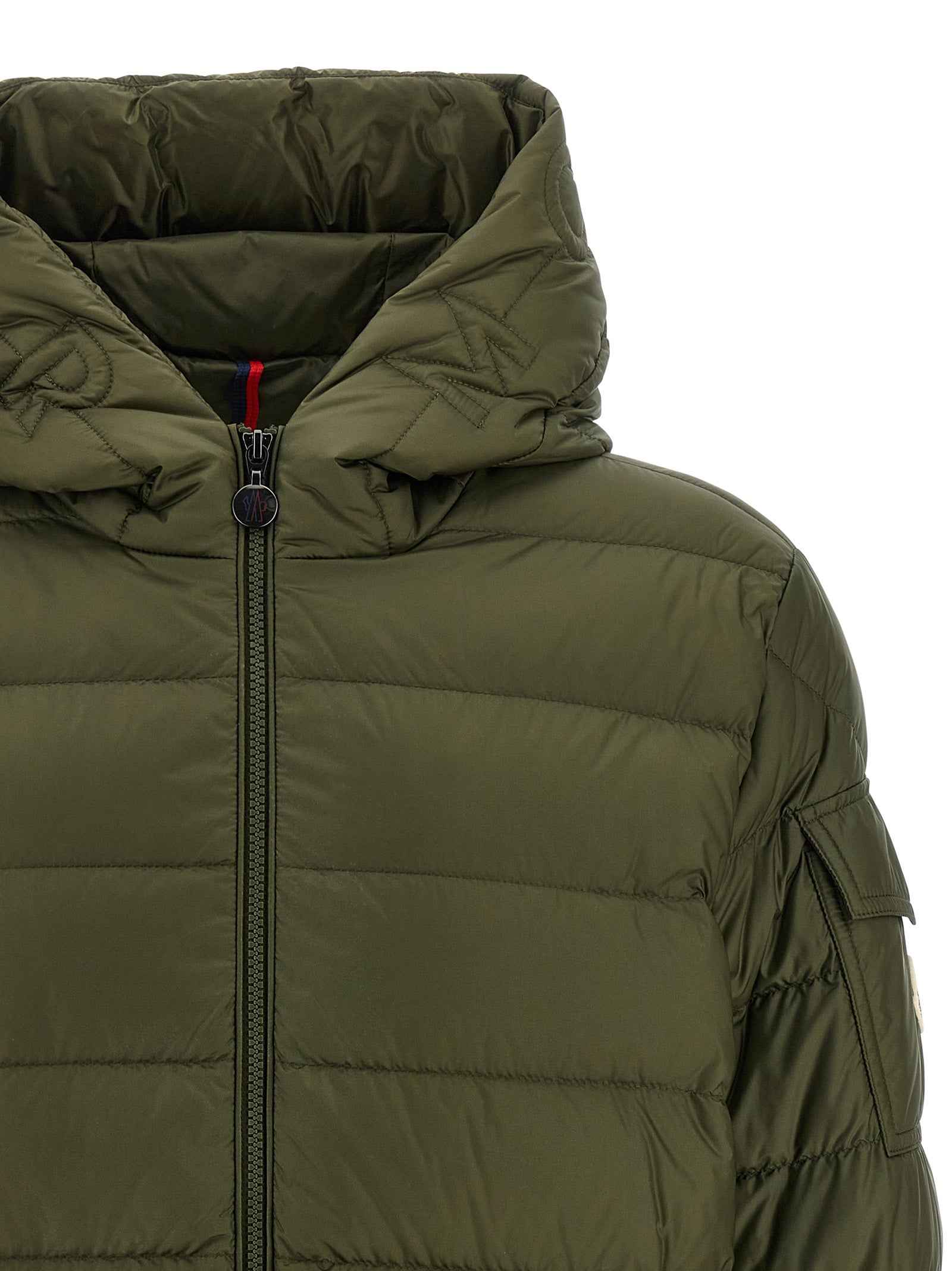 Moncler Bicolor Polyamide Full-Length Jacket
