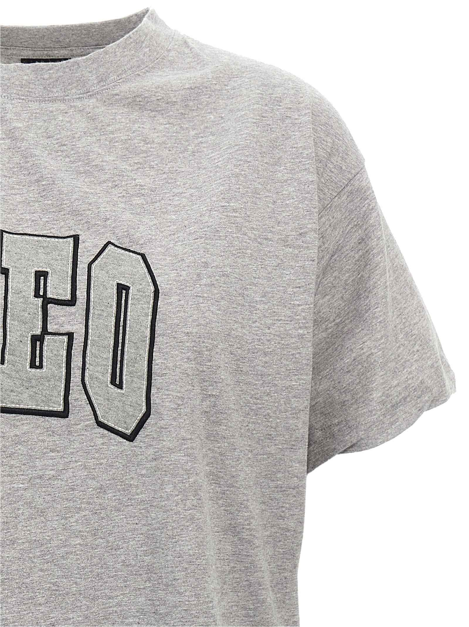 Balenciaga Gray Cotton T-Shirt