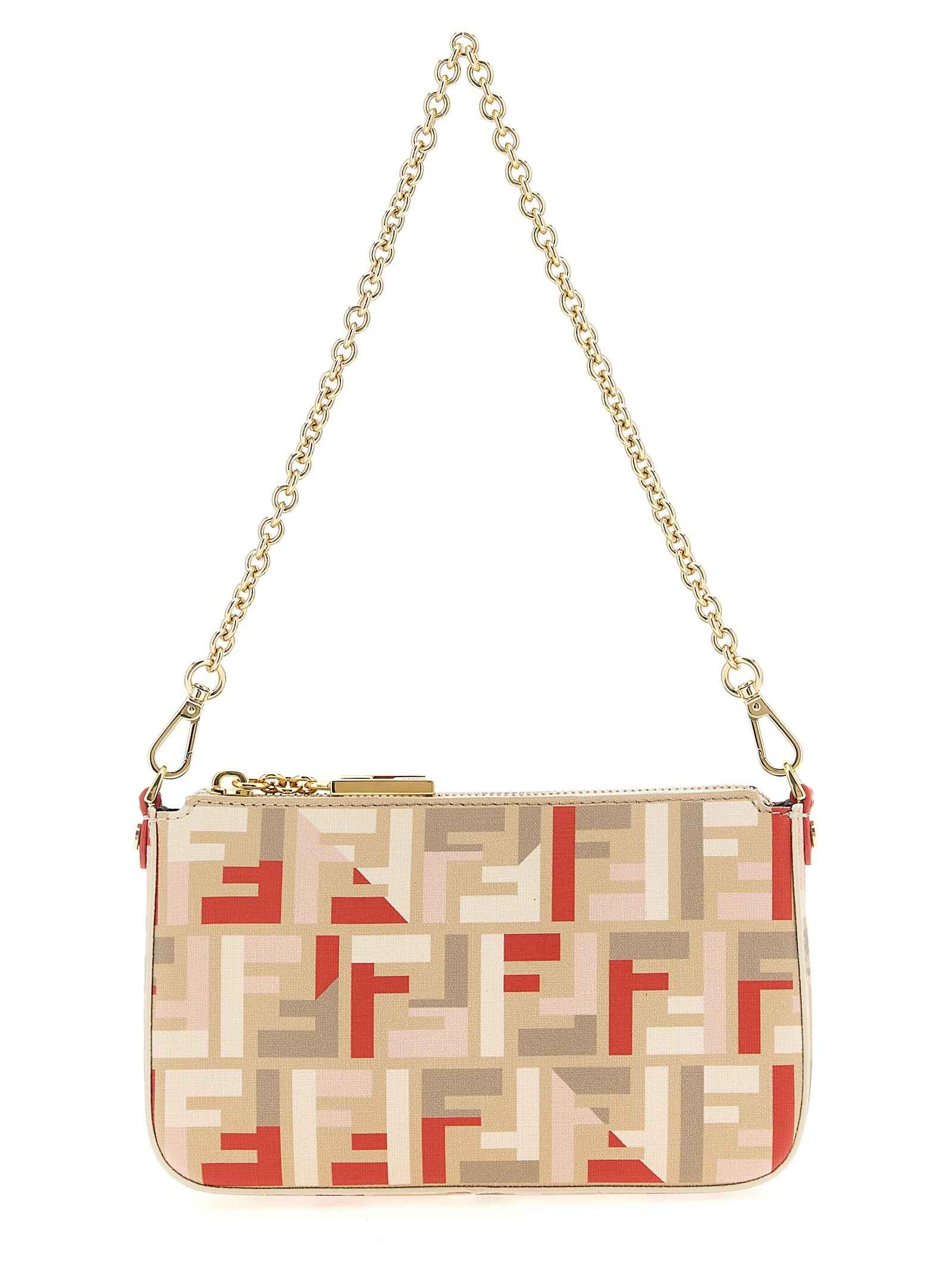 Fendi Multicolor Polyethylene Clutch Bag