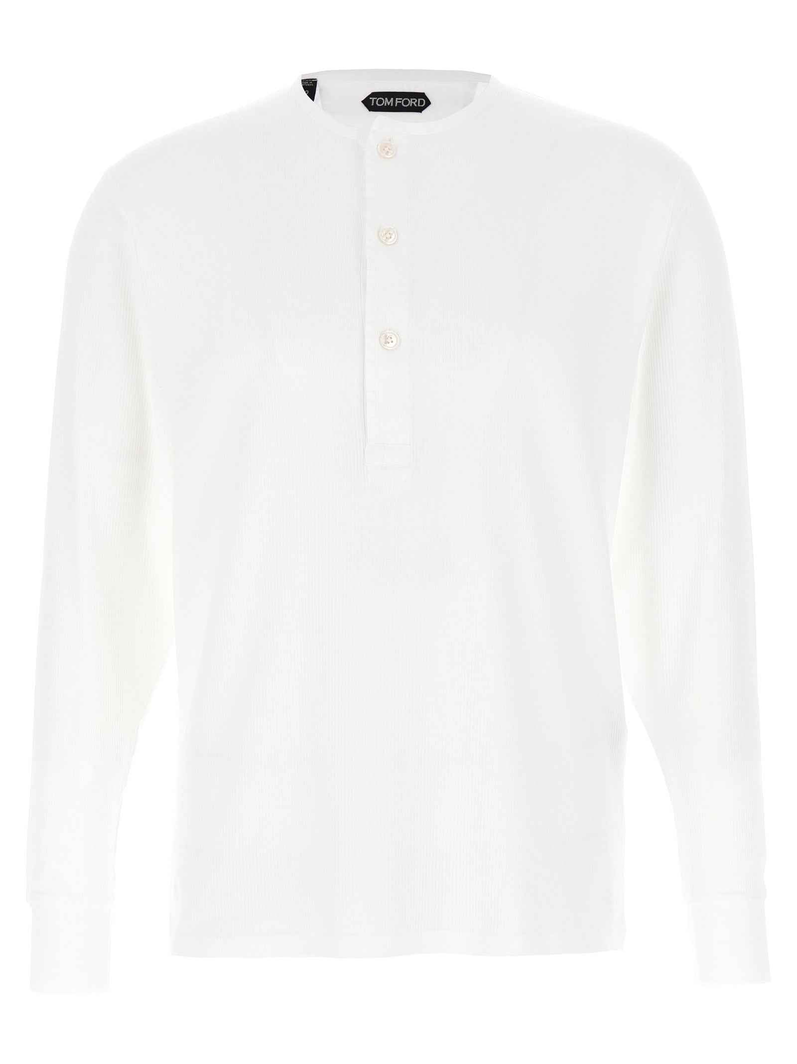 Tom Ford White Cotton T-Shirt
