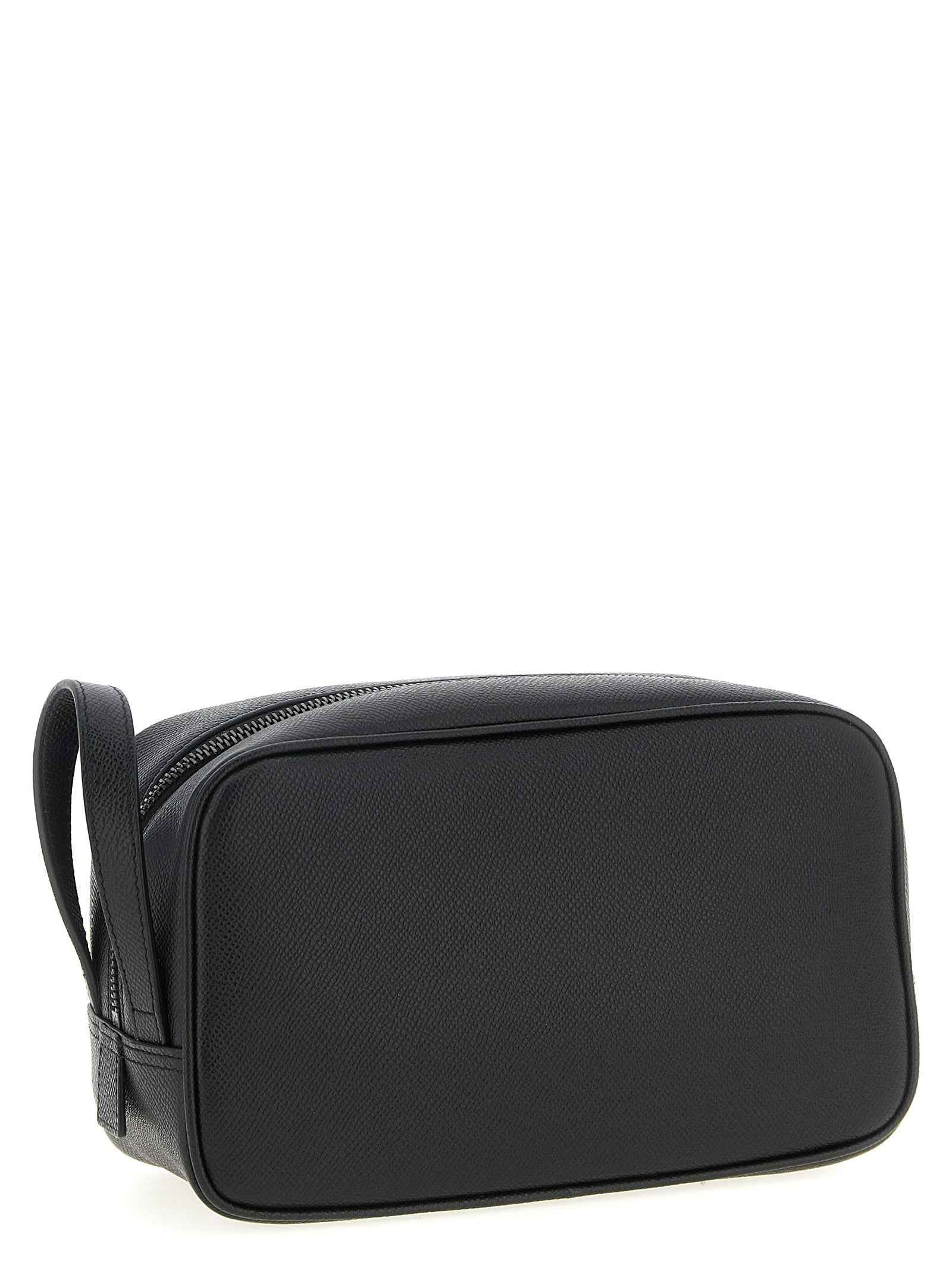 Dolce & Gabbana Black Calfskin Leather Wallet