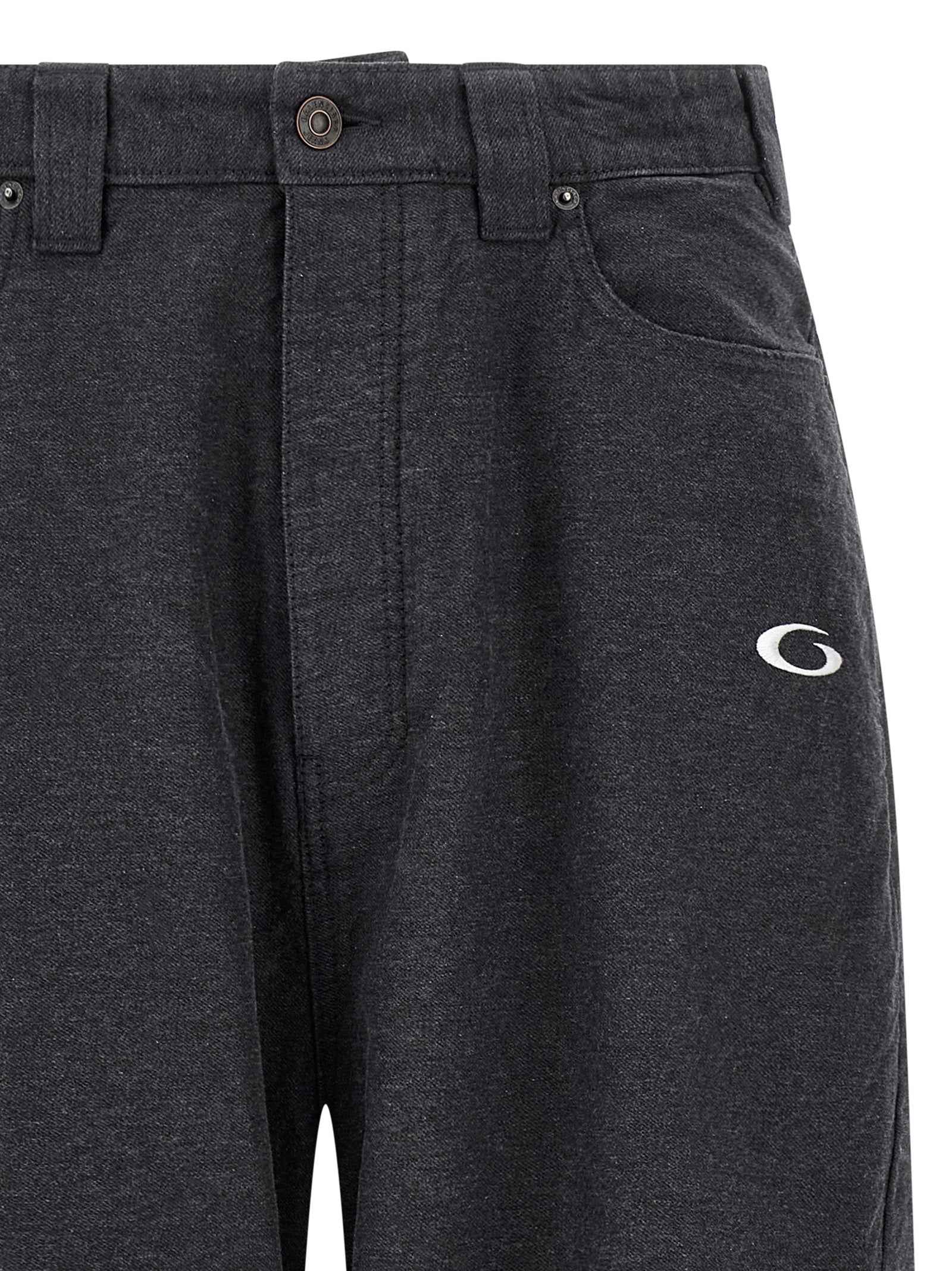 Balenciaga Gray Cotton Casual Pants