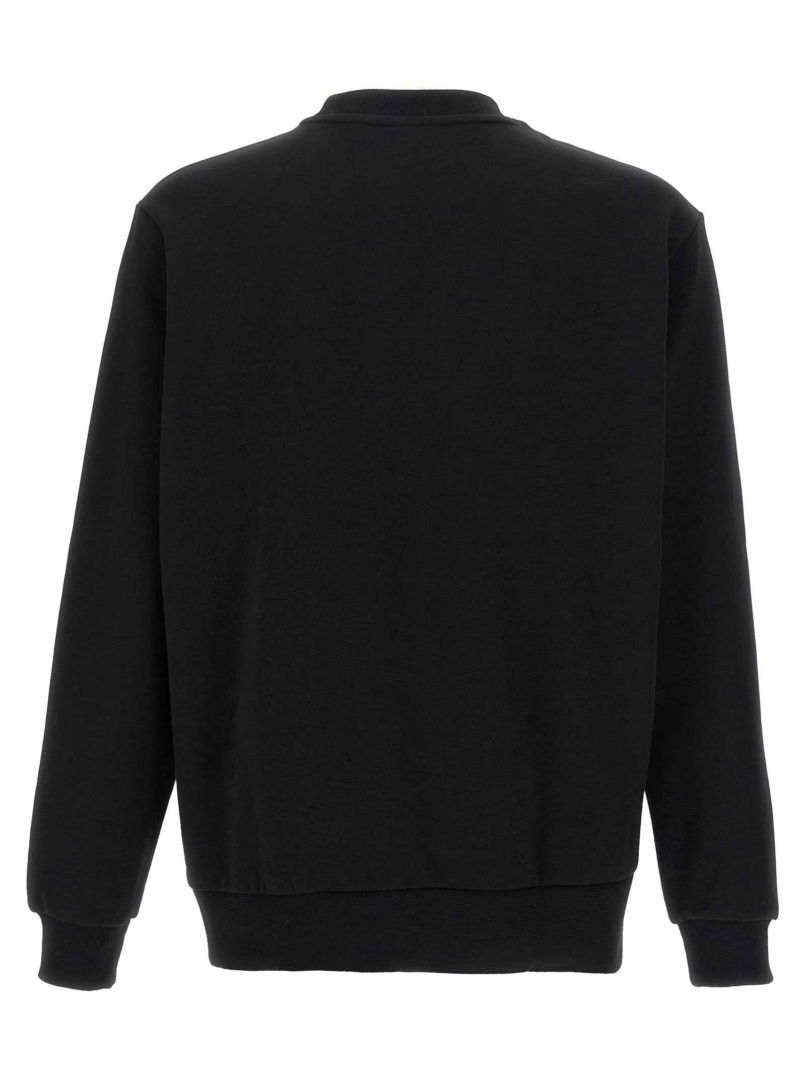Lacoste Black Cotton Sweatshirt