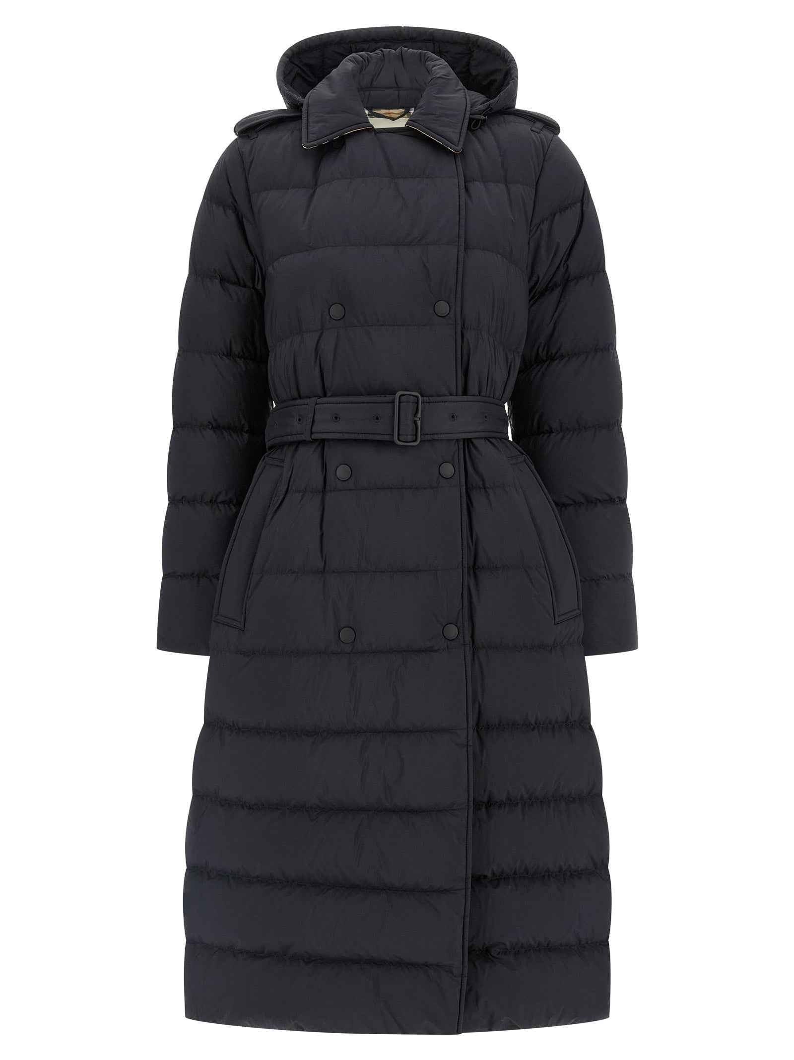 Burberry Black Polyamide Coat