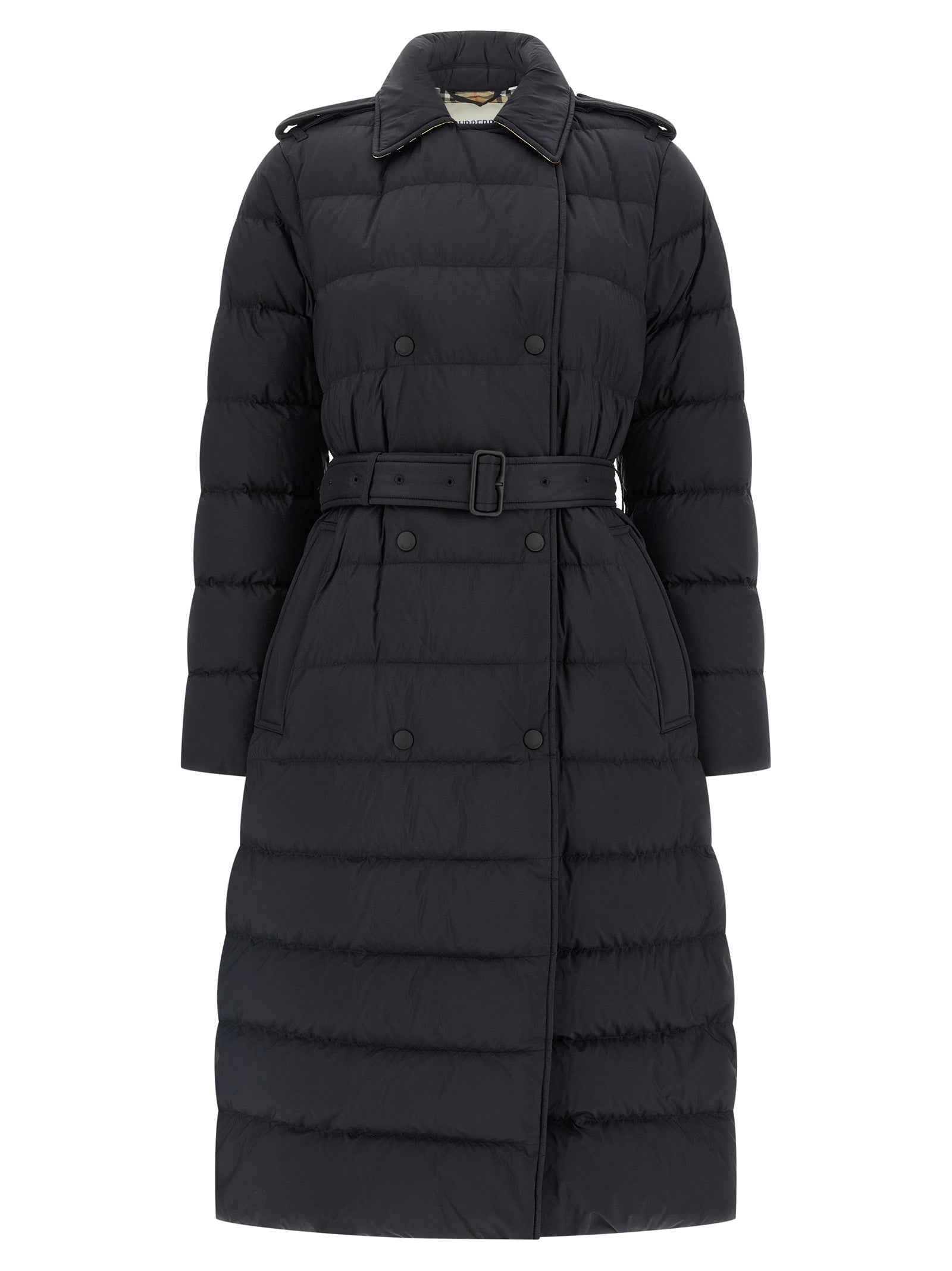 Burberry Black Polyamide Coat