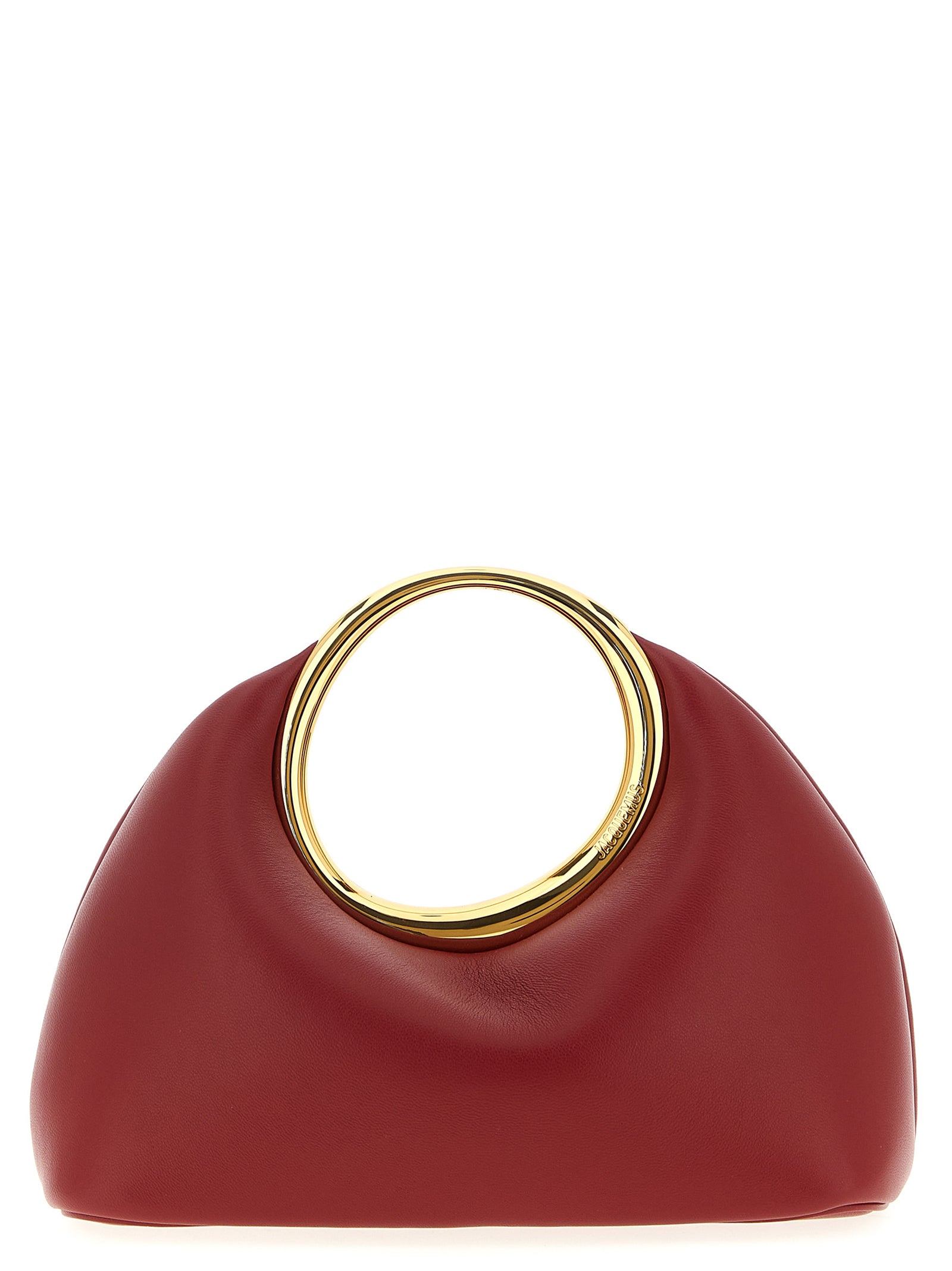 Jacquemus Red Lamb Leather Handbag