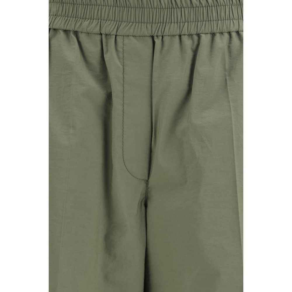 Brunello Cucinelli Bicolor Cotton Casual Pants