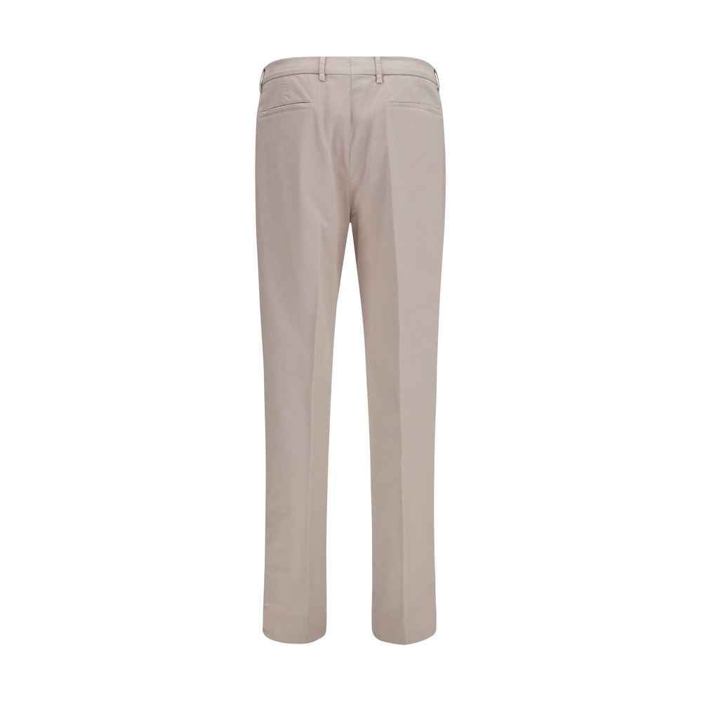 Brunello Cucinelli Beige Cotton Chino Pants
