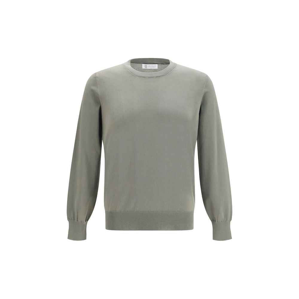 Brunello Cucinelli Bicolor Cotton Sweatshirt