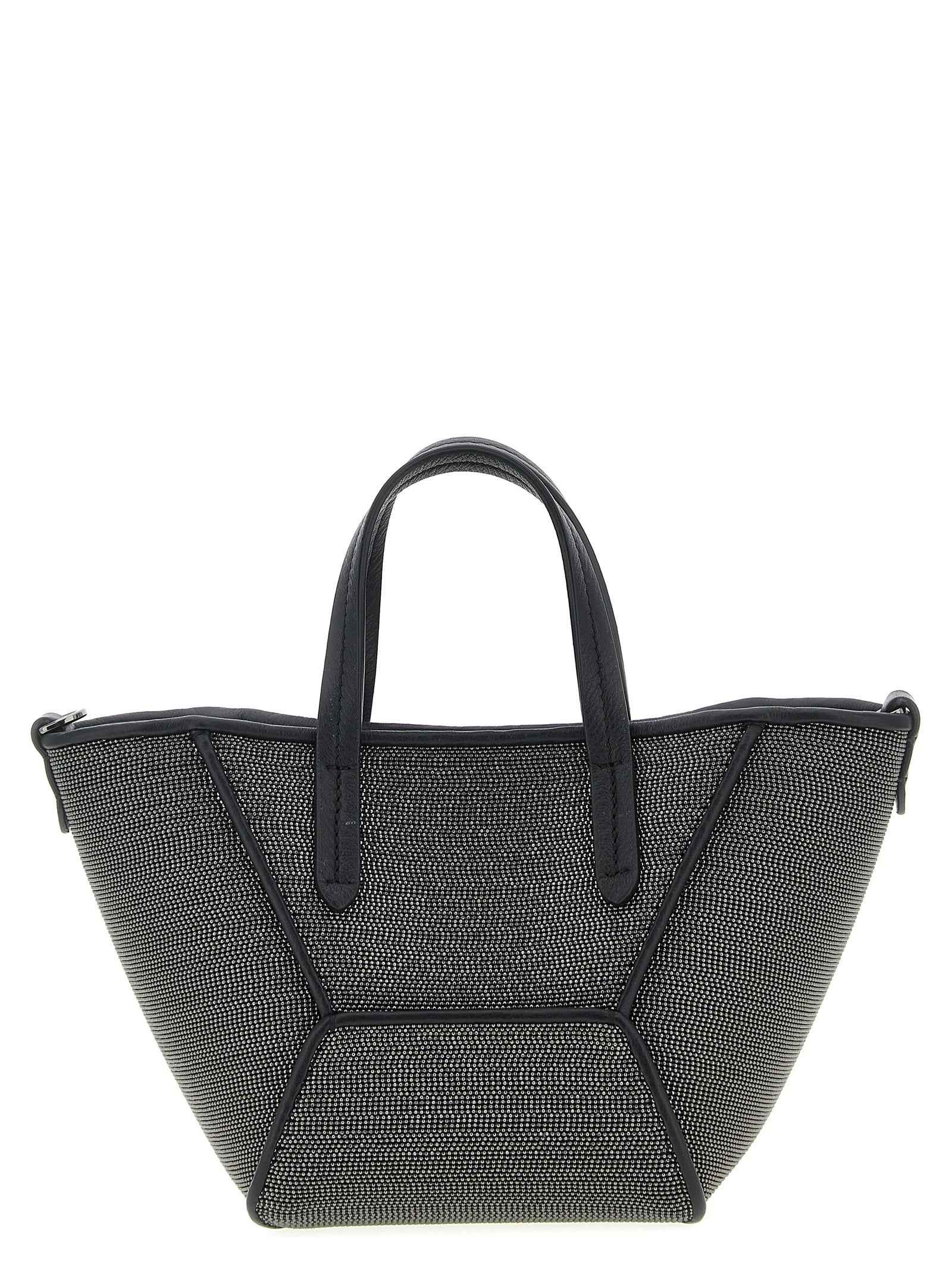 Brunello Cucinelli Black Brass Handbag