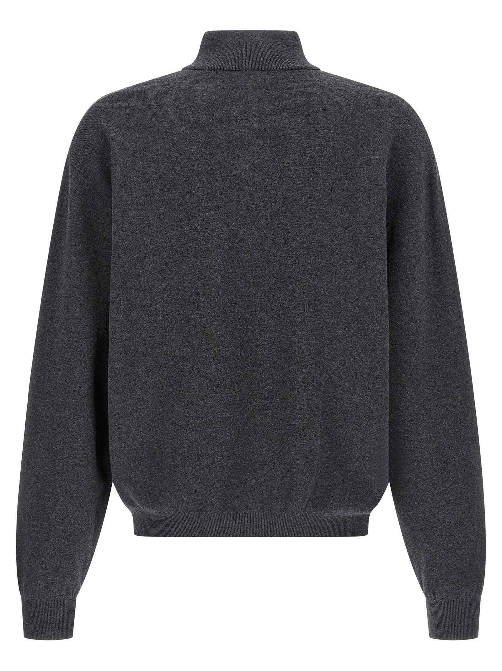 Balenciaga Gray Cotton Cardigan