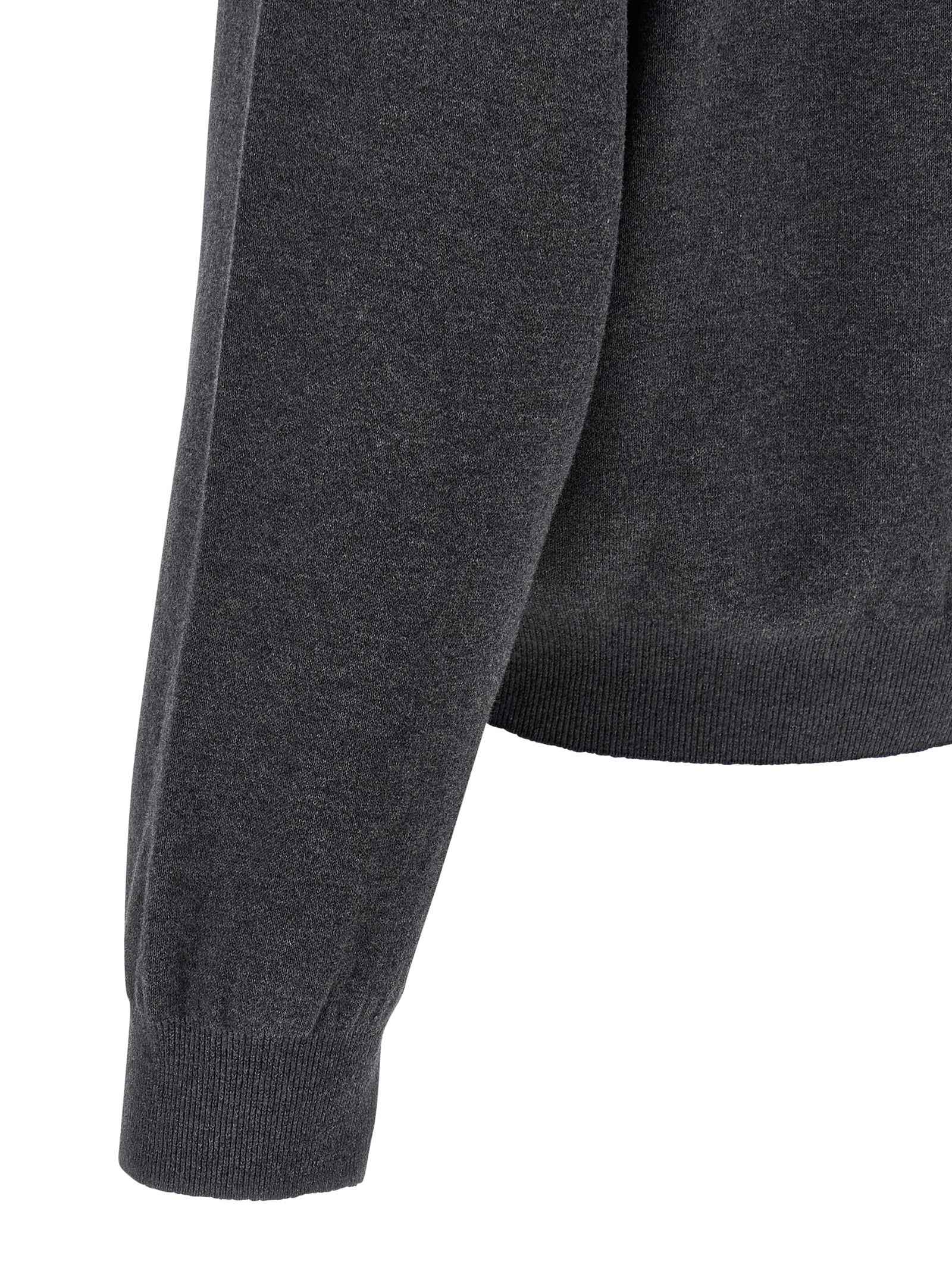 Balenciaga Gray Cotton Cardigan